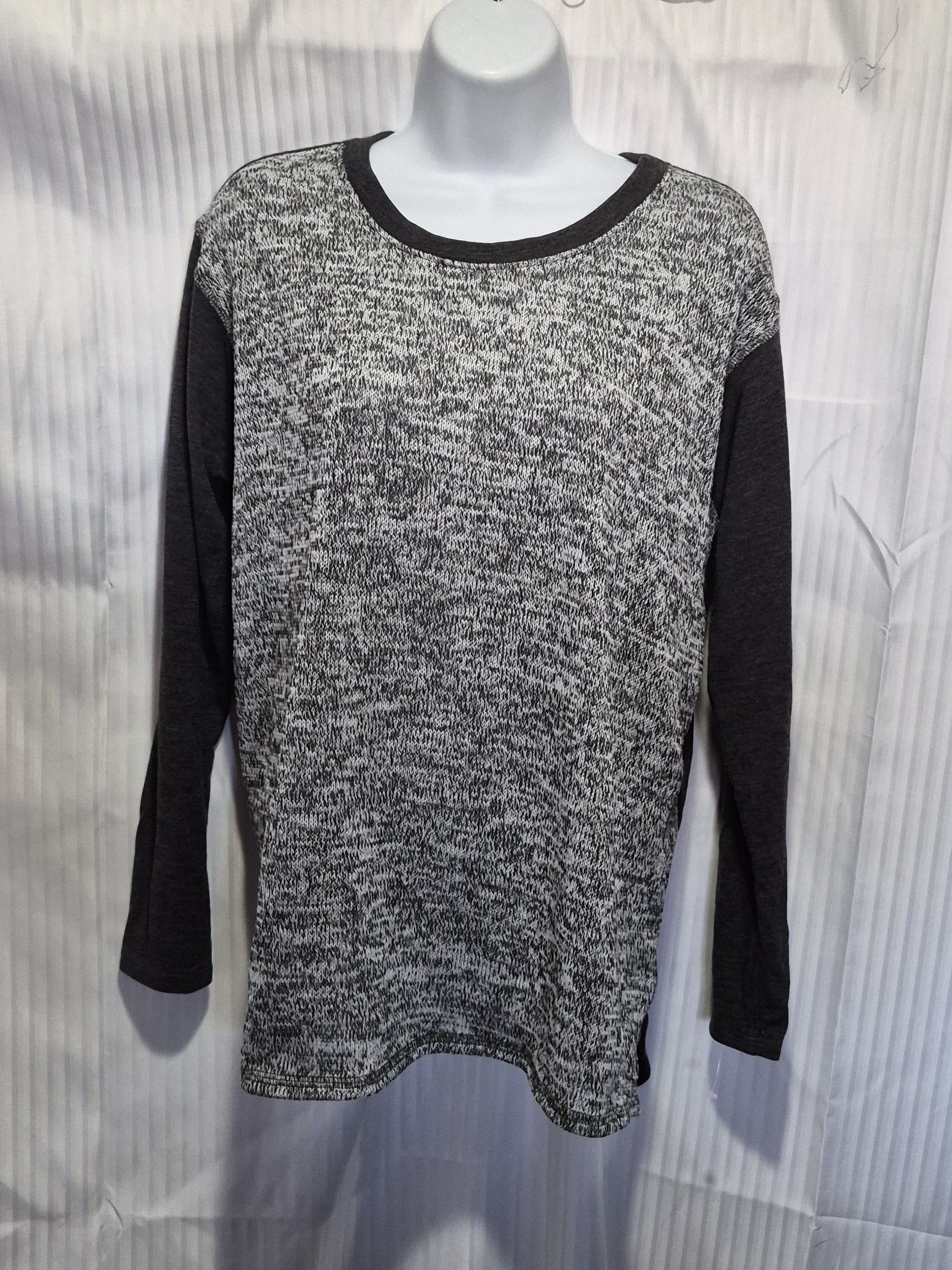 Other Nally & Millie Medium Black & Gray Marled Knit NWT Size M / US 6-8 / IT 42-44 - 2 Thumbnail