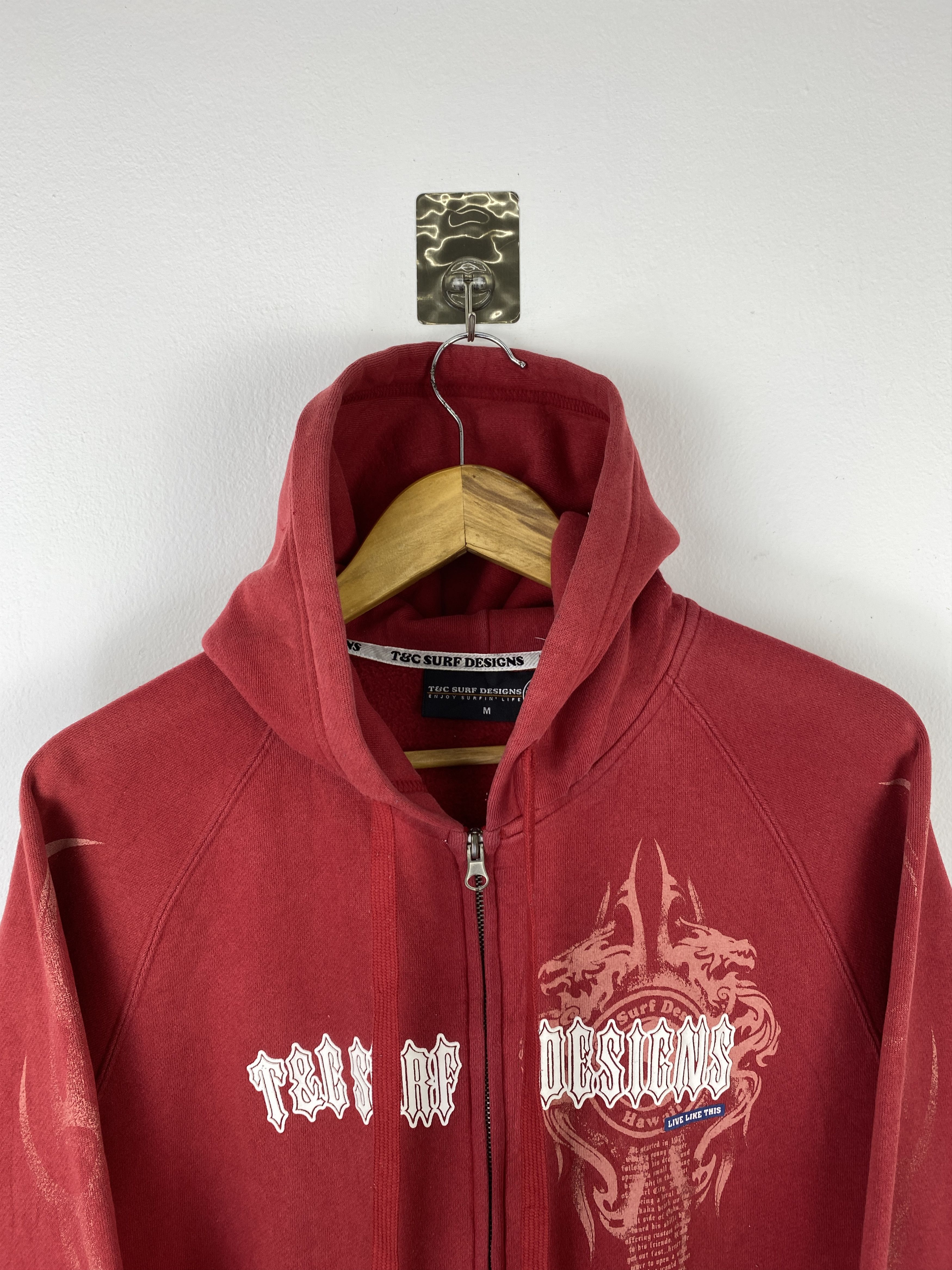 Vintage Vintage T&C Surf Designs Pullover Hoodie SH0518 Size US M / EU 48-50 / 2 - 4 Thumbnail