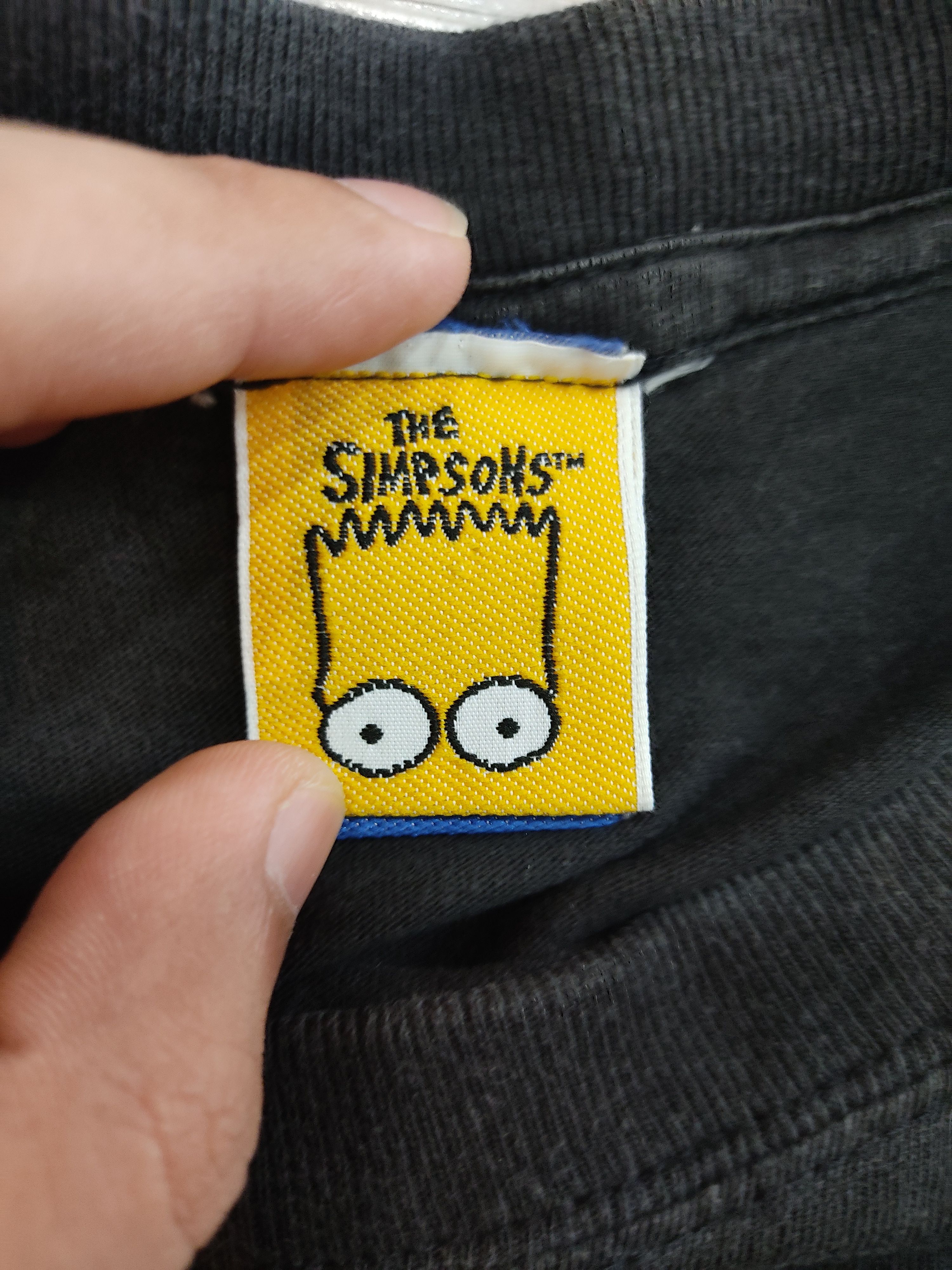 Vintage THE SIMPSONS MEN IN BLACK 1998 Size US M / EU 48-50 / 2 - 4 Thumbnail