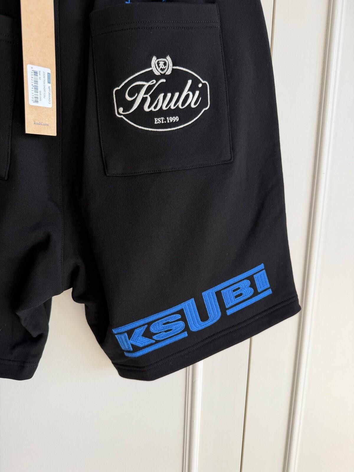 Ksubi new Ksubi mens zoom trak short jet black shorts medium 32 34 Size US 32 / EU 48 - 7 Thumbnail
