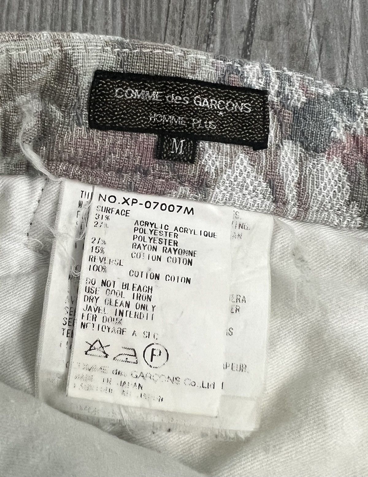 Comme des Garcons × Comme des Garcons Homme × Comme des Garcons Homme Plus 1999 Comme Des Garçons Homme Plus Gobelin Patchwork Pants Size US 32 / EU 48 - 14 Thumbnail