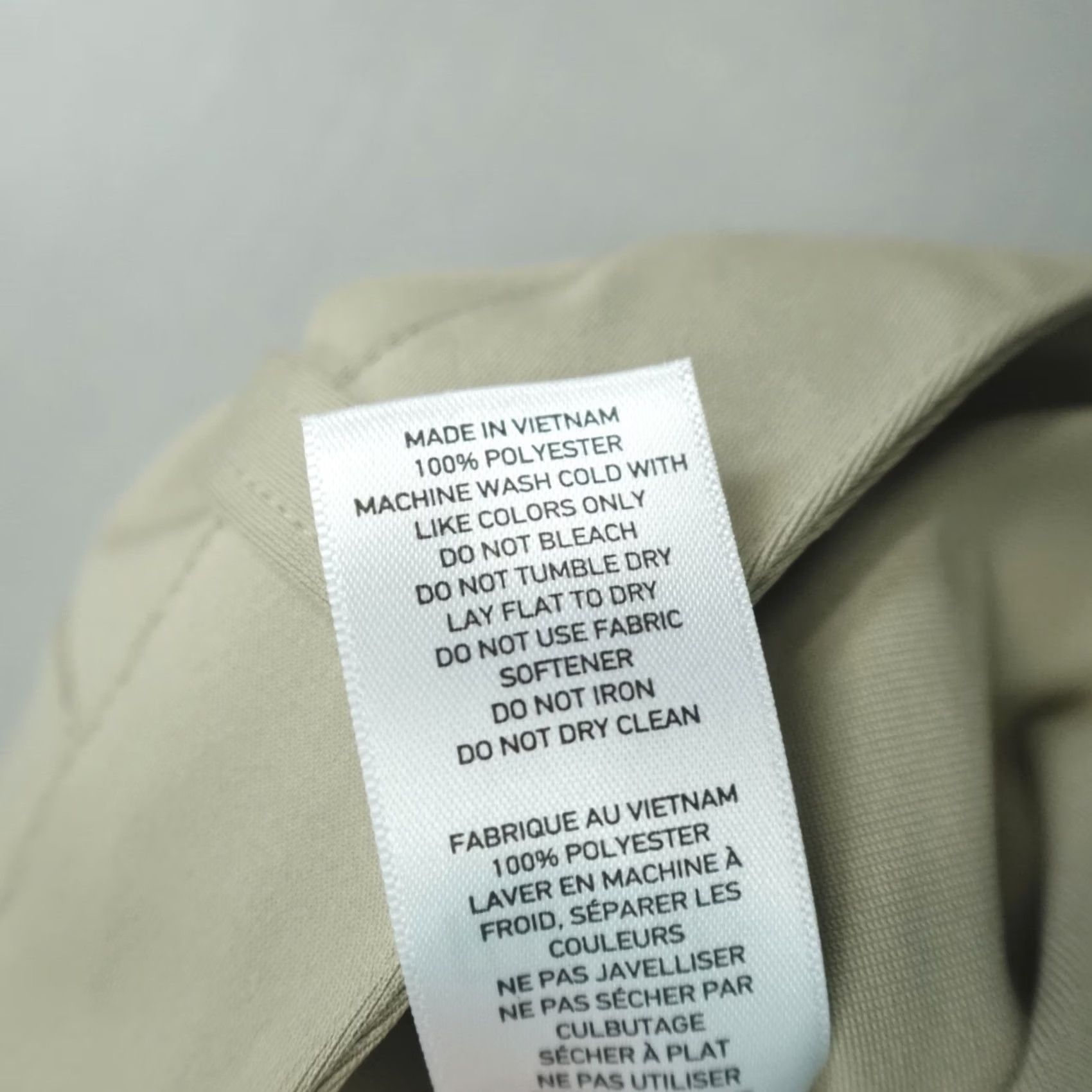 Rhone Rhone Commuter 5 Pocket Pants Slim Mens Size 31 Beige 36" Inseam Straight Front Chino Polyester Pocket Size US 31 - 3 Thumbnail