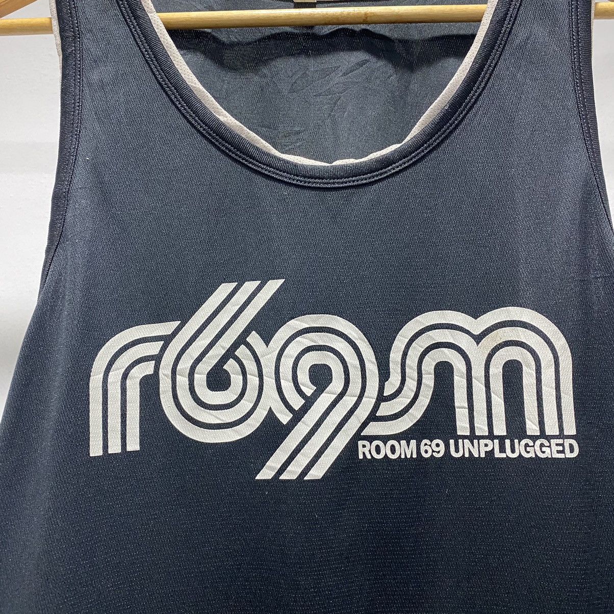 Band Tees × Japanese Brand Sick☠️ Room 69 Unplugged by Tayc Tank Tops Vintage Rare Size US M / EU 48-50 / 2 - 4 Thumbnail