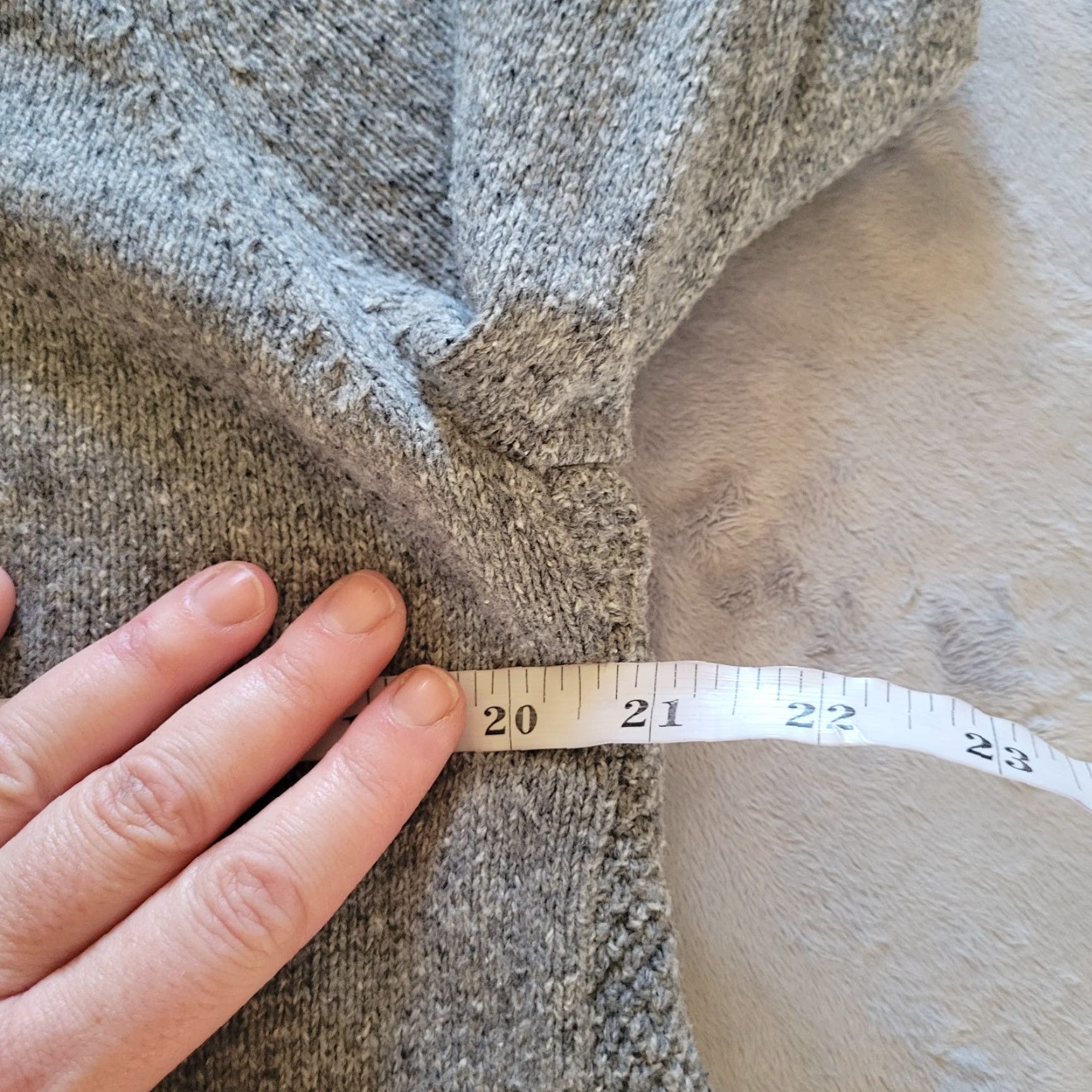 J. Jill J Jill Sweater Top Womens Medium Gray Silk Blend Long Sleeve Classic Career Shirt Size M / US 6-8 / IT 42-44 - 6 Thumbnail