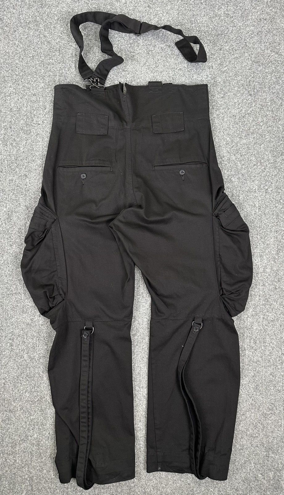 Y's × Yohji Yamamoto Yohji Yamamoto - Y’s S/S01 “Bomb” Parachute Cargo Jumpsuit Size US 33 - 7 Thumbnail