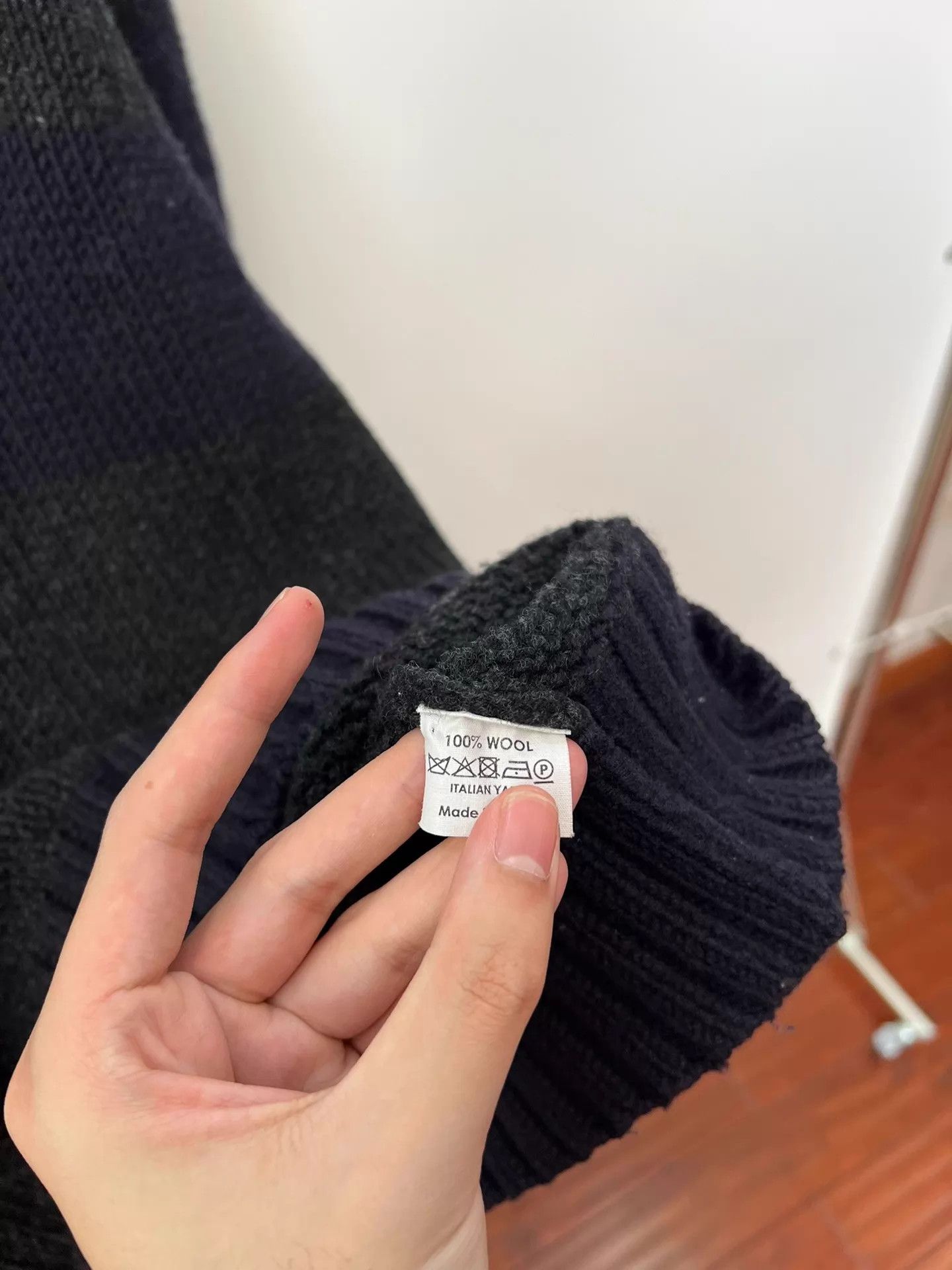 Dries Van Noten Dries Van Noten Striped Wool Knit Drop Shoulder Sweater M Size M / US 6-8 / IT 42-44 - 5 Thumbnail