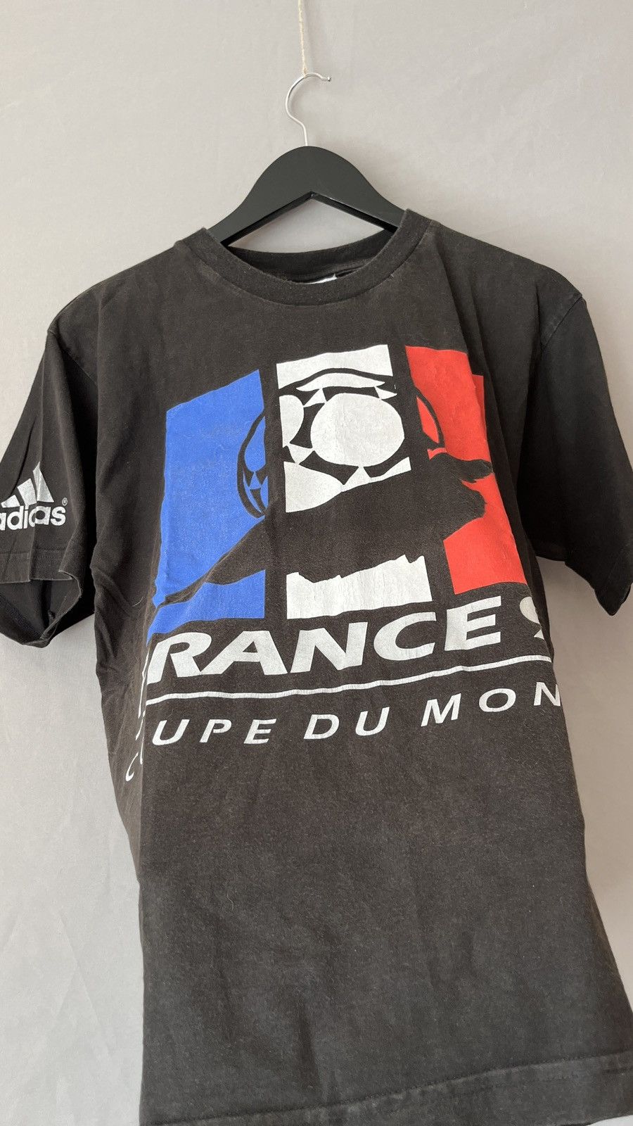 Adidas 98’s Coupe Du Monde France Football Adidas Vintage Official Size US S / EU 44-46 / 1 - 4 Thumbnail