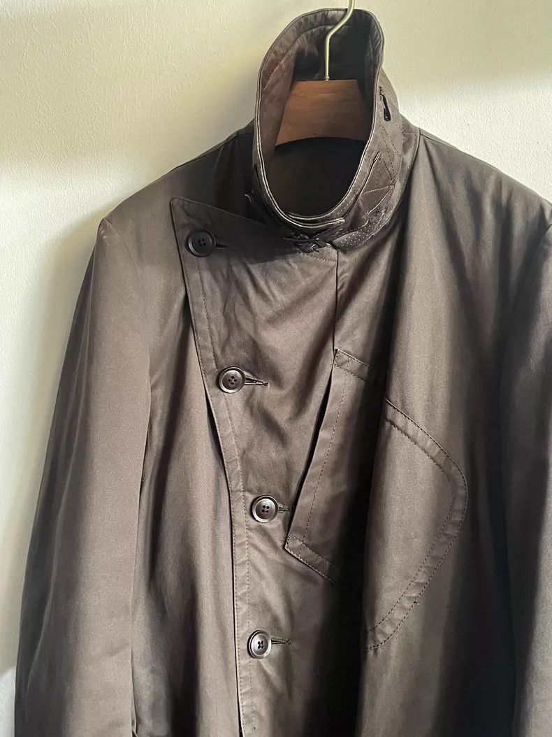 Yohji Yamamoto Yohji Yamamoto Leather Collar Windbreaker Jacket 2506-Nexta Size US M / EU 48-50 / 2 - 3 Thumbnail