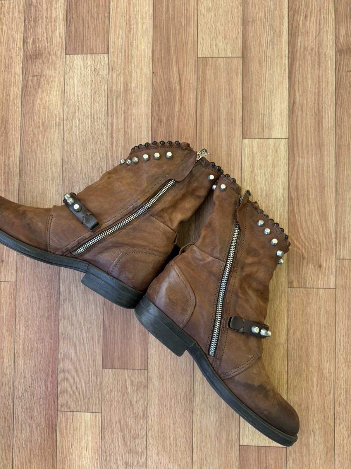 A.S.98 A.S 98 Rare studded boot Size US 6.5 / EU 39-40 - 8 Thumbnail