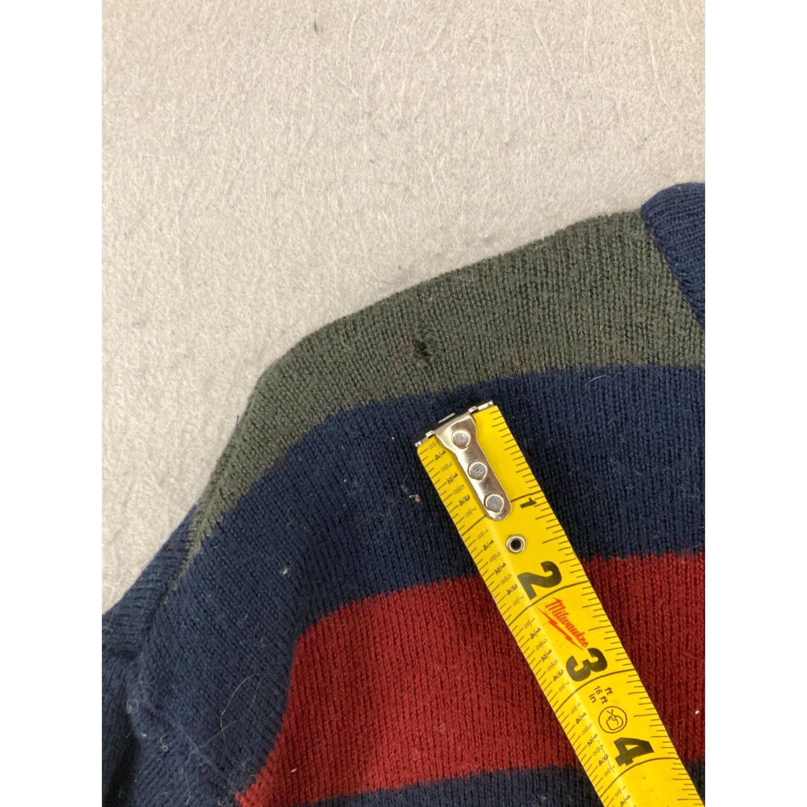 Vintage Toorallie Mens Sweater XL Striped Wool Australia Vintage Size US XL / EU 56 / 4 - 6 Thumbnail