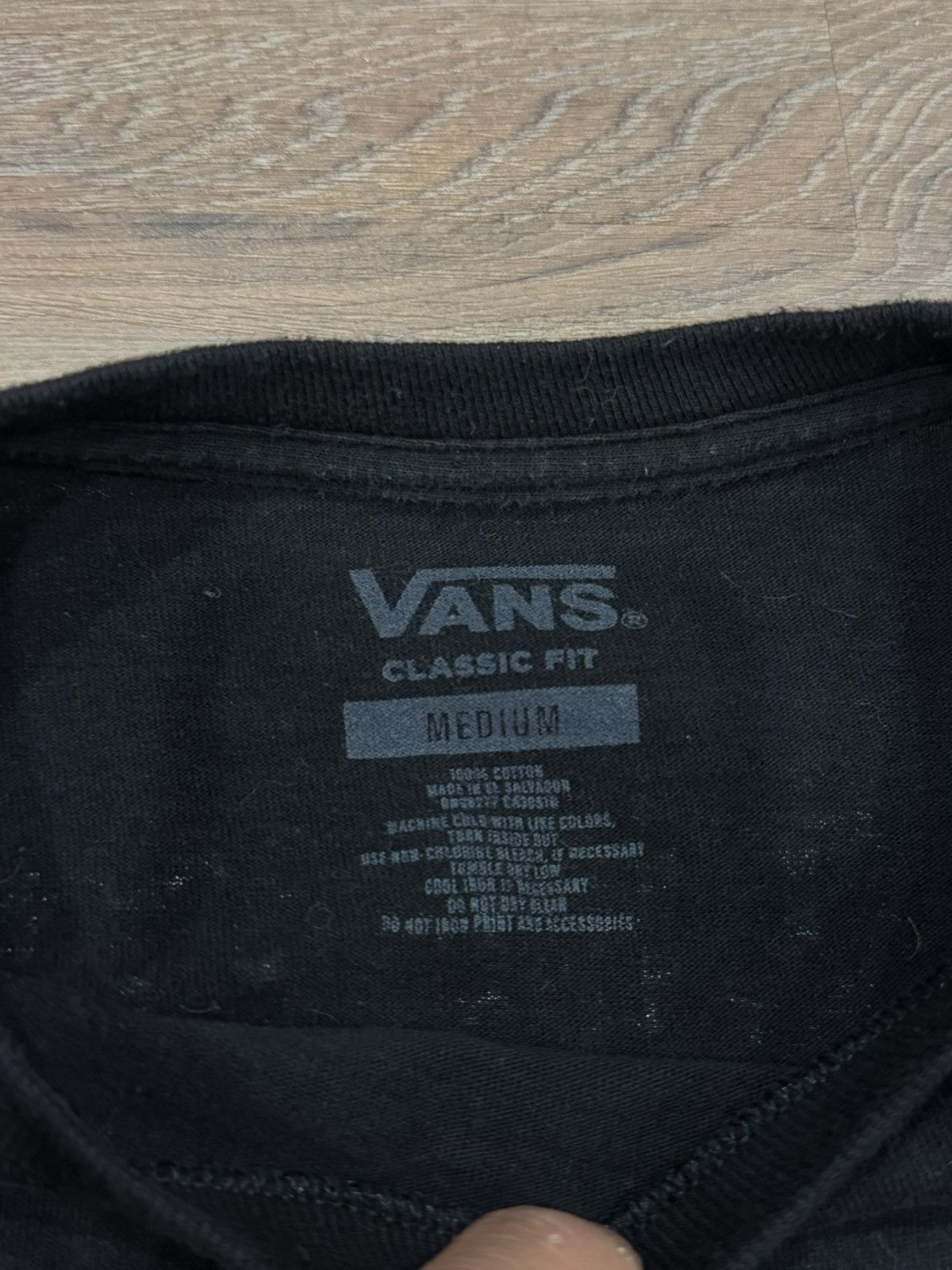 Vans Vans “Off The Wall” Gothic Long Sleeve Horror Sleeve Graphic Size US M / EU 48-50 / 2 - 9 Thumbnail