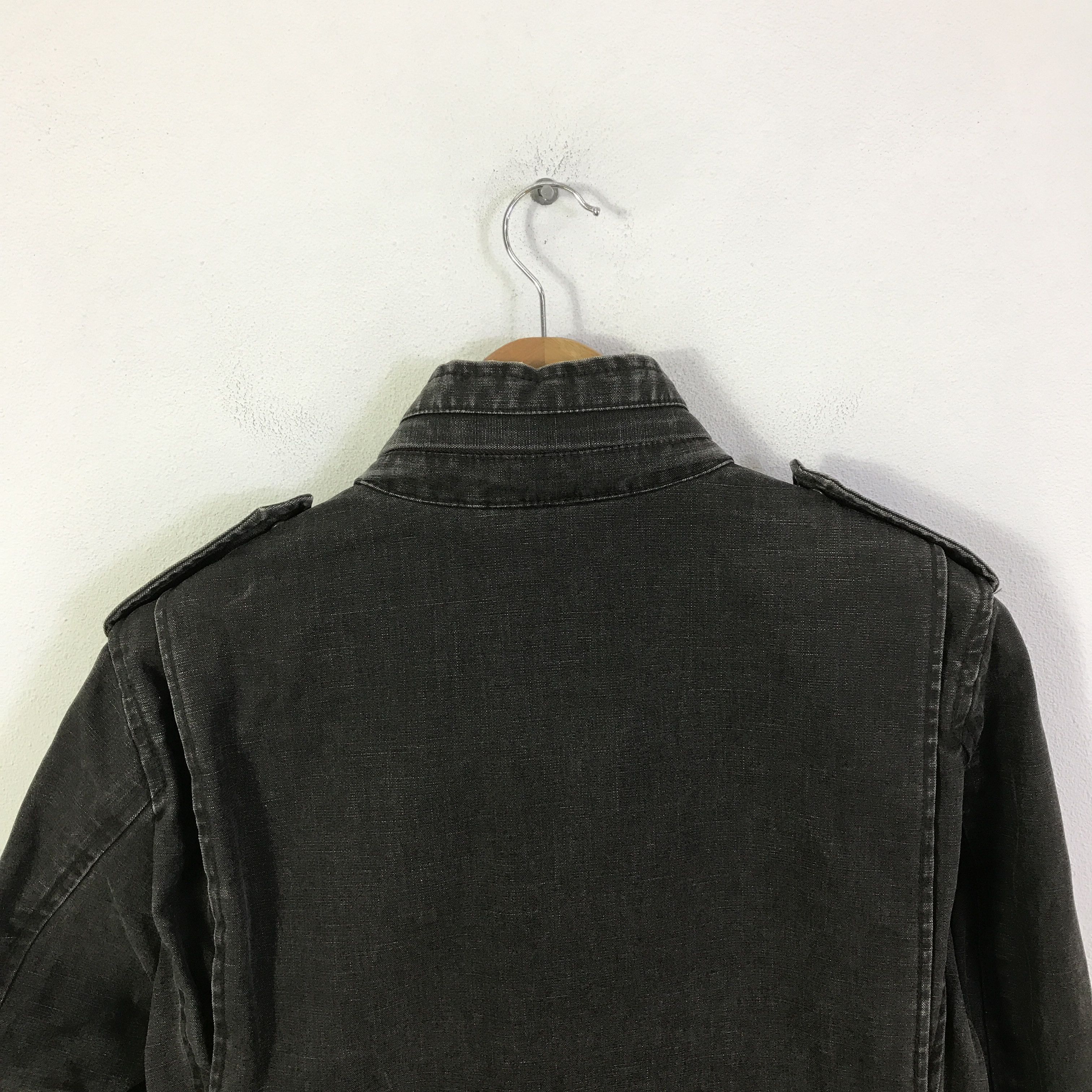 Boycott boycott black faded style jacket K105B18 Size US L / EU 52-54 / 3 - 4 Thumbnail