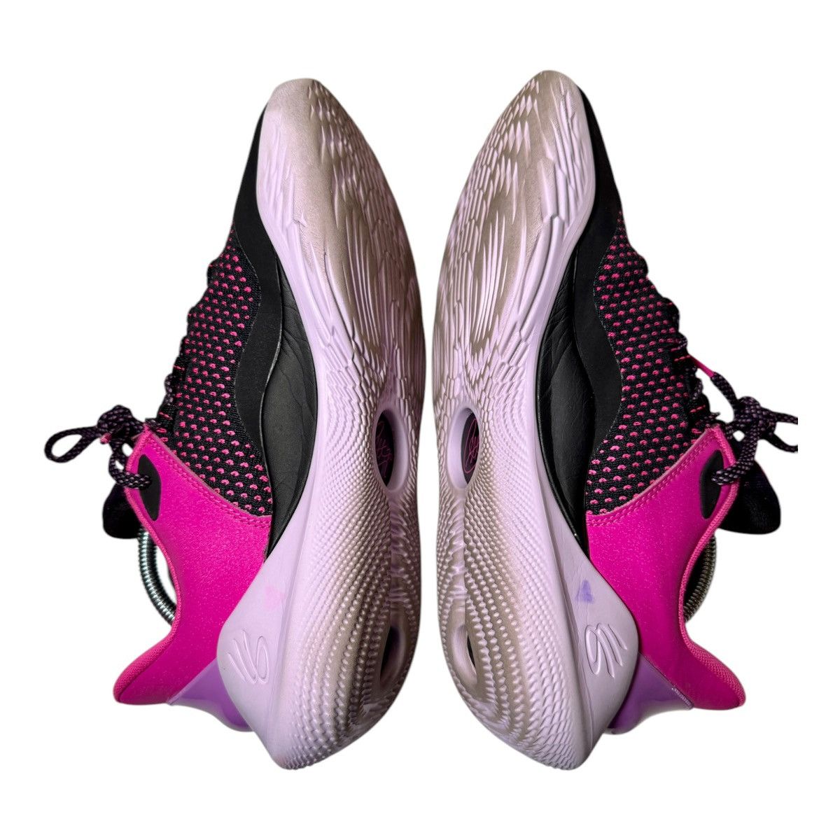 Under Armour Under Armour Curry 11 'Girl Dad' Pink Purple Black shoes Size US 9.5 / EU 42-43 - 5 Thumbnail