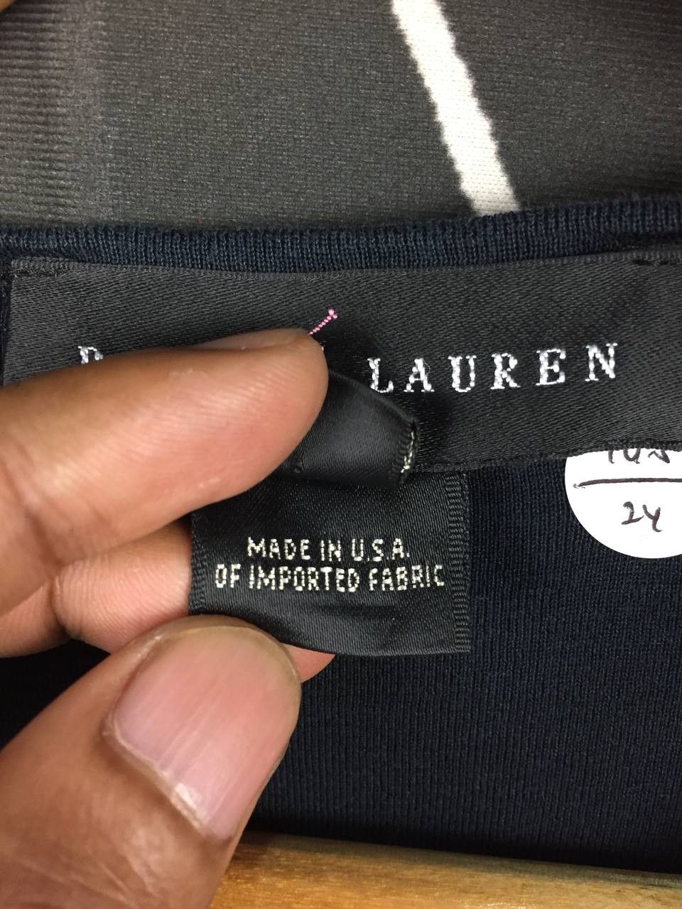 Ralph Lauren Vtg Ralph Lauren Pink Pony Big Logo Made In Usa Tee Size M / US 6-8 / IT 42-44 - 9 Thumbnail
