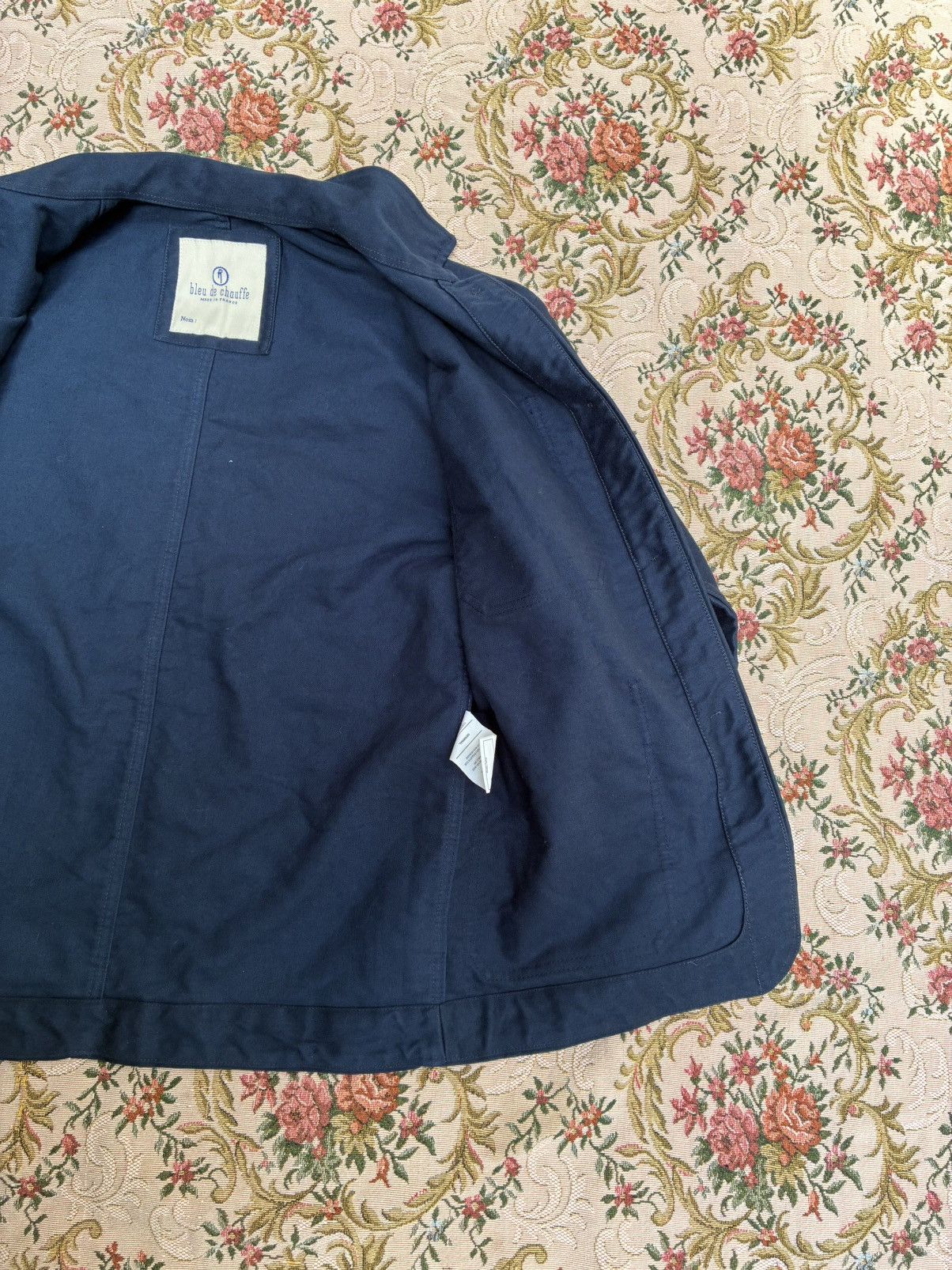 Bleu de Chauffe BLEU DE CHAUFFE GERMINALE MOLESKIN FRENCH MADE CHORE JACKET Size US XS / EU 42 / 0 - 8 Thumbnail
