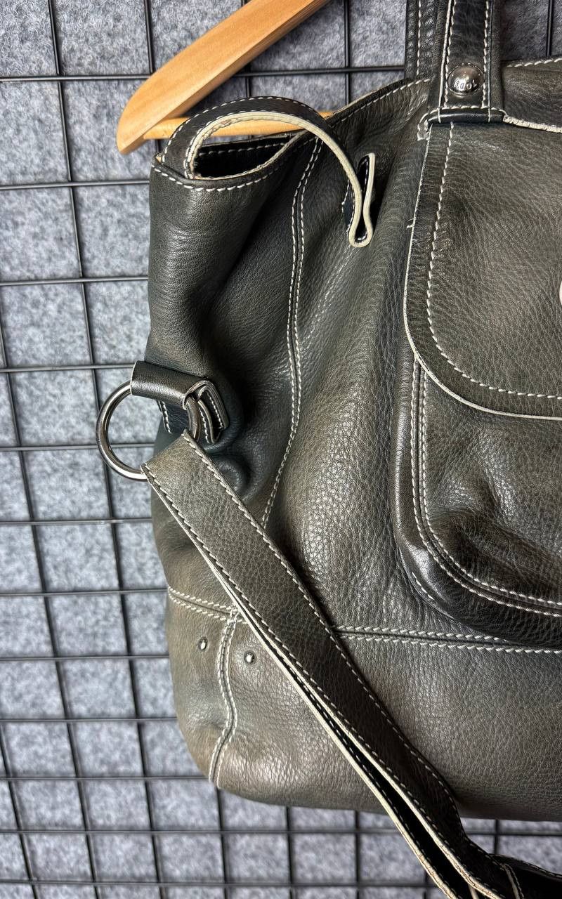 Tod's Tods Leather Tote Bags Swamp One size Size ONE SIZE - 6 Thumbnail