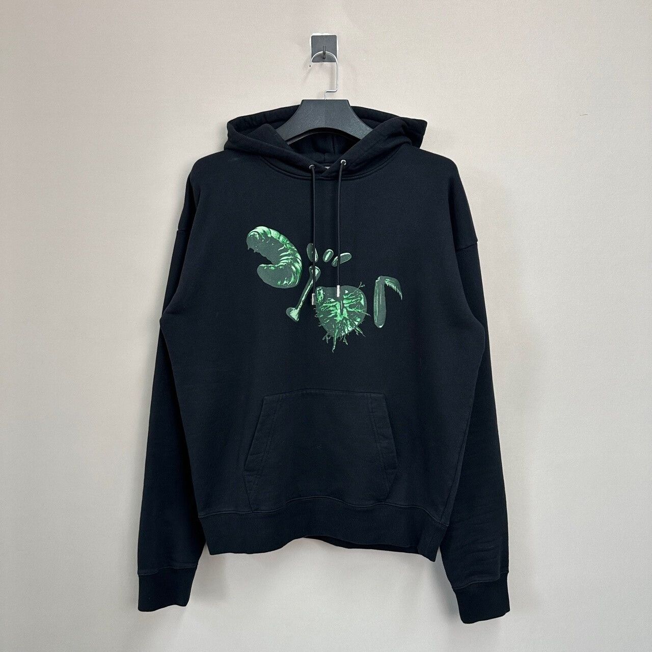 Dior dior travis scott printed hoodie in black Size US M / EU 48-50 / 2 - 1 Thumbnail