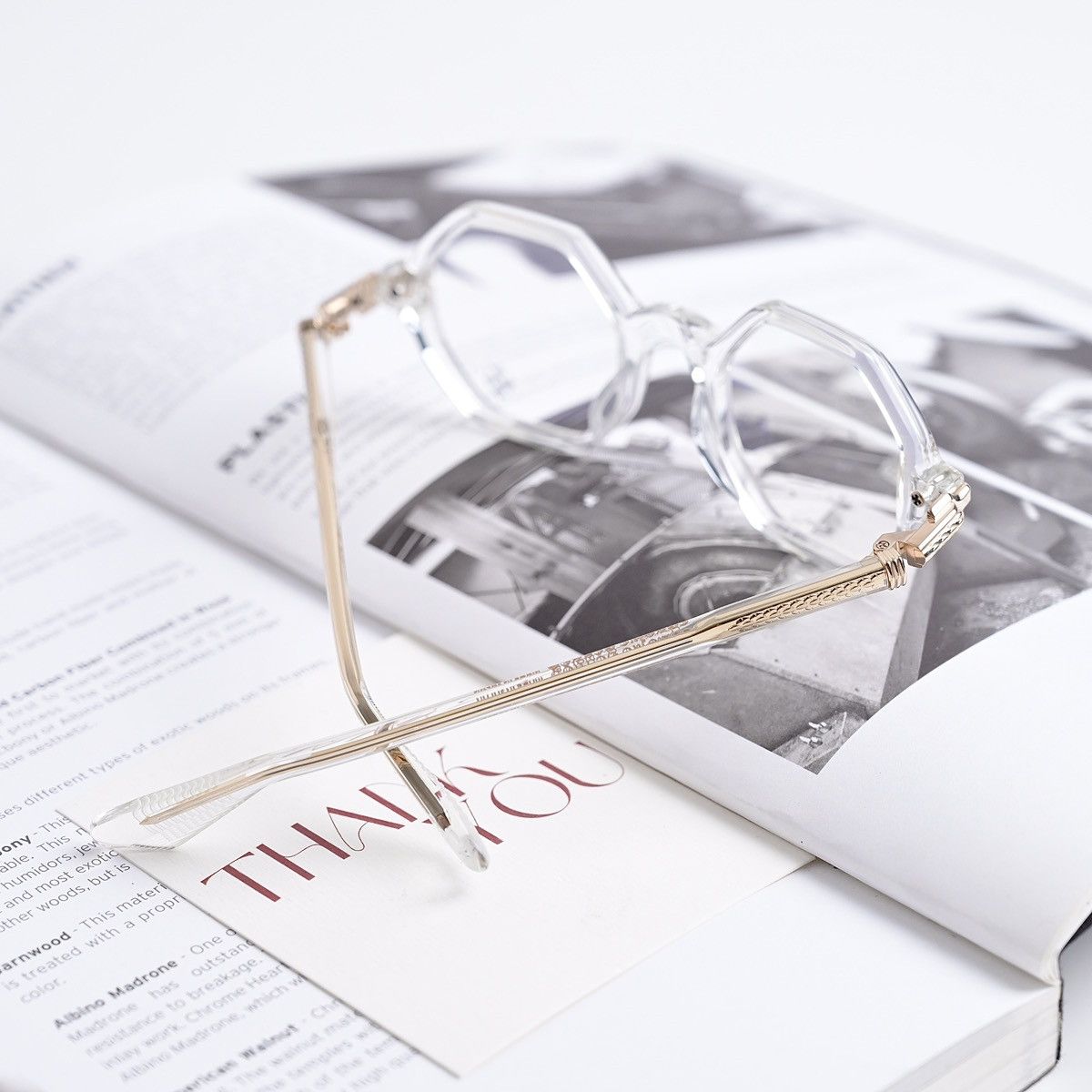 Chrome Hearts CHROME HEARTS CLITCO CRYSTAL GLASSES Size ONE SIZE - 4 Thumbnail
