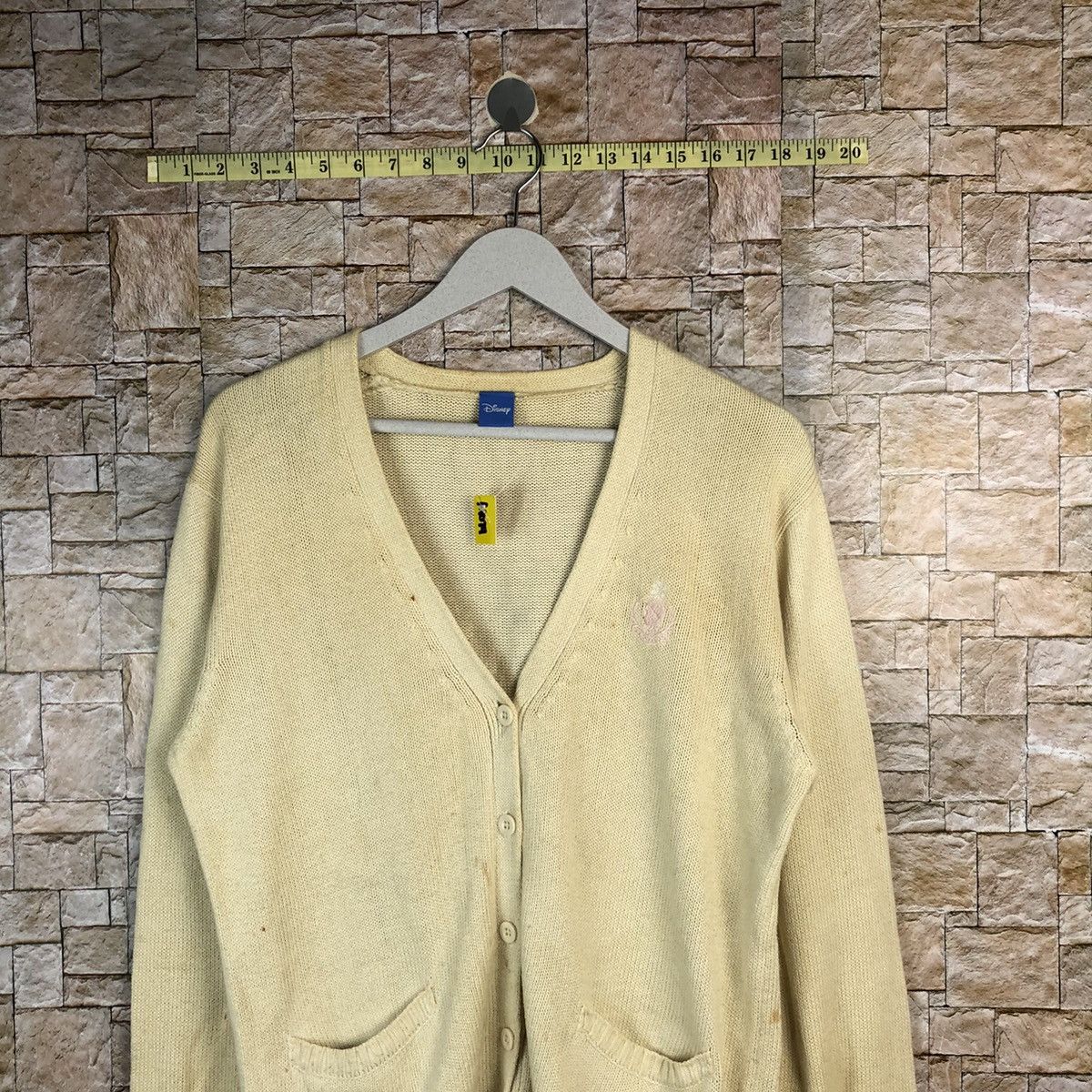 Disney Disney White vintage Cardigan Knitwear #A1079 Size US L / EU 52-54 / 3 - 2 Thumbnail