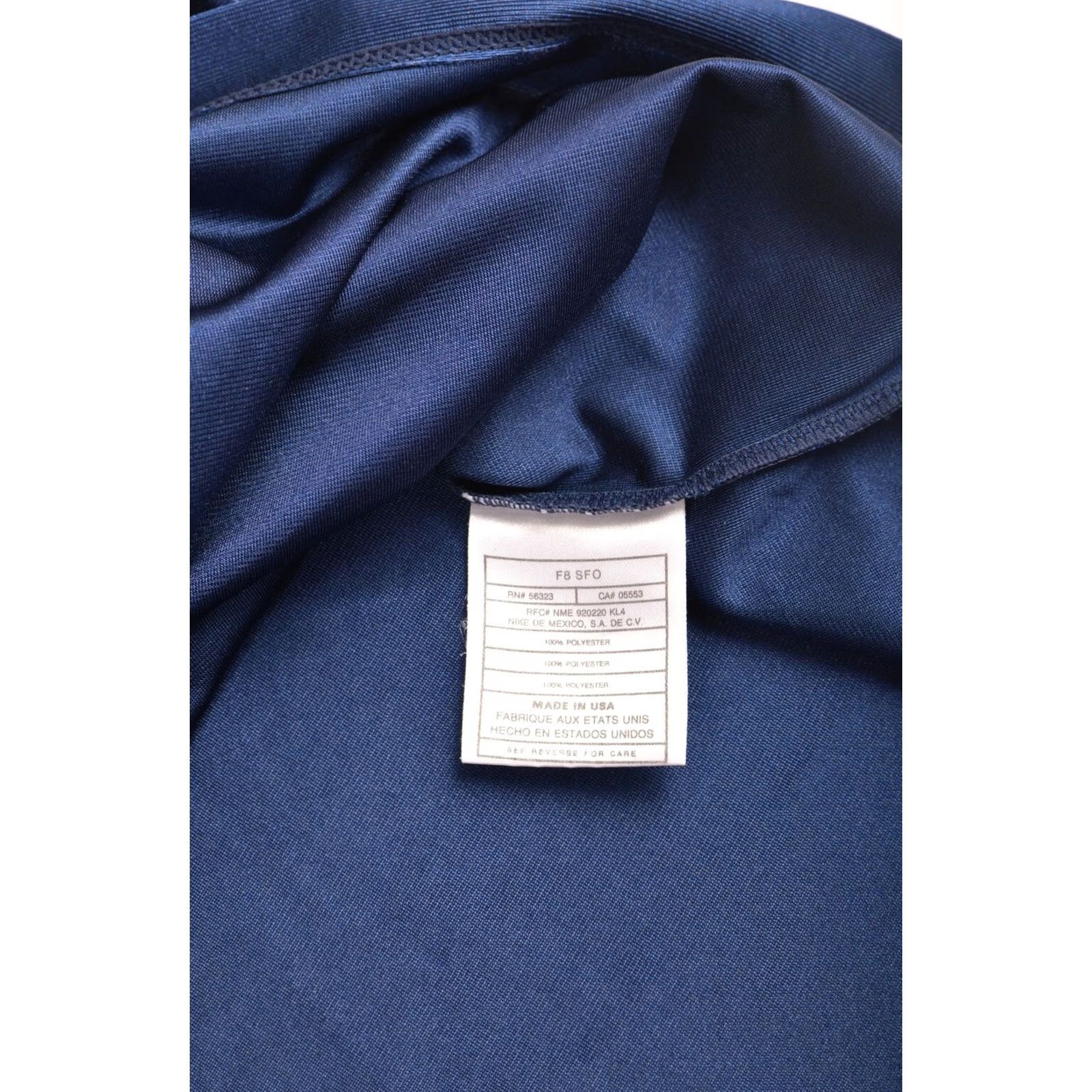 Nike Nike Vintage Blue Tank Top XL SFO Made in USA, 1990s, 100% polyester, Activewear, Men, Tank, USA Theme, F8 SFO, Size XL Size US XL / EU 56 / 4 - 4 Thumbnail
