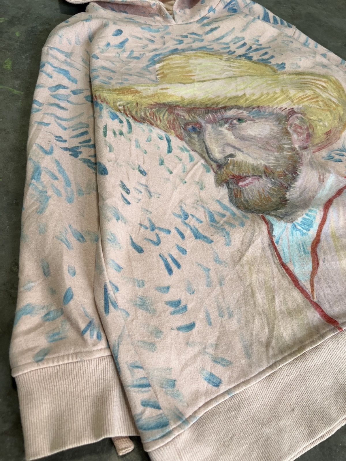 Vintage Vincent Van Gogh Art Painting Lace Up Hoodie Size US L / EU 52-54 / 3 - 7 Thumbnail