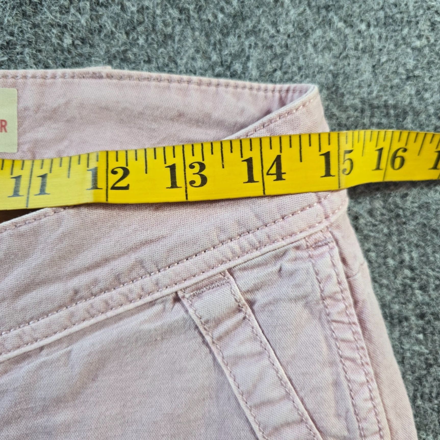 Anthropologie Anthropologie Pants Women Size 27 Pink The Wanderer Cropped Capri Cuffed Size 27" / US 4 / IT 40 - 6 Thumbnail