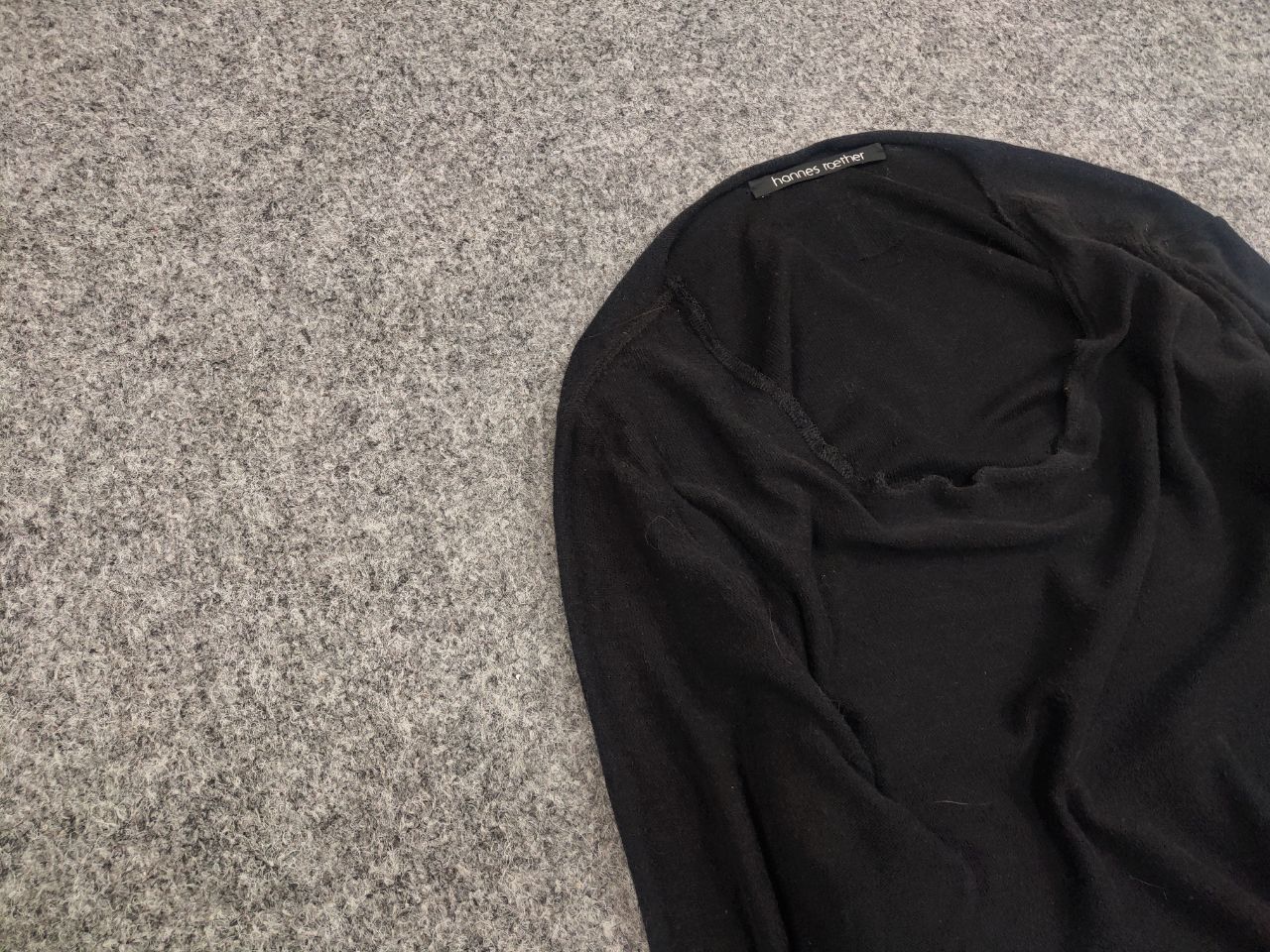 hannes roether Hannes Roether Design Black Lienne blend Light Long Sleeve Size S / US 4 / IT 40 - 7 Thumbnail