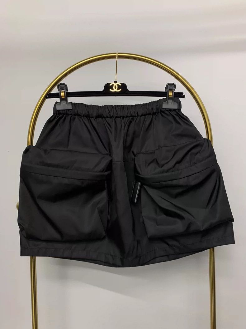 Prada Prada Black Nylon Pocket Skirt - dmc Size US 30 / EU 46 - 1 Thumbnail