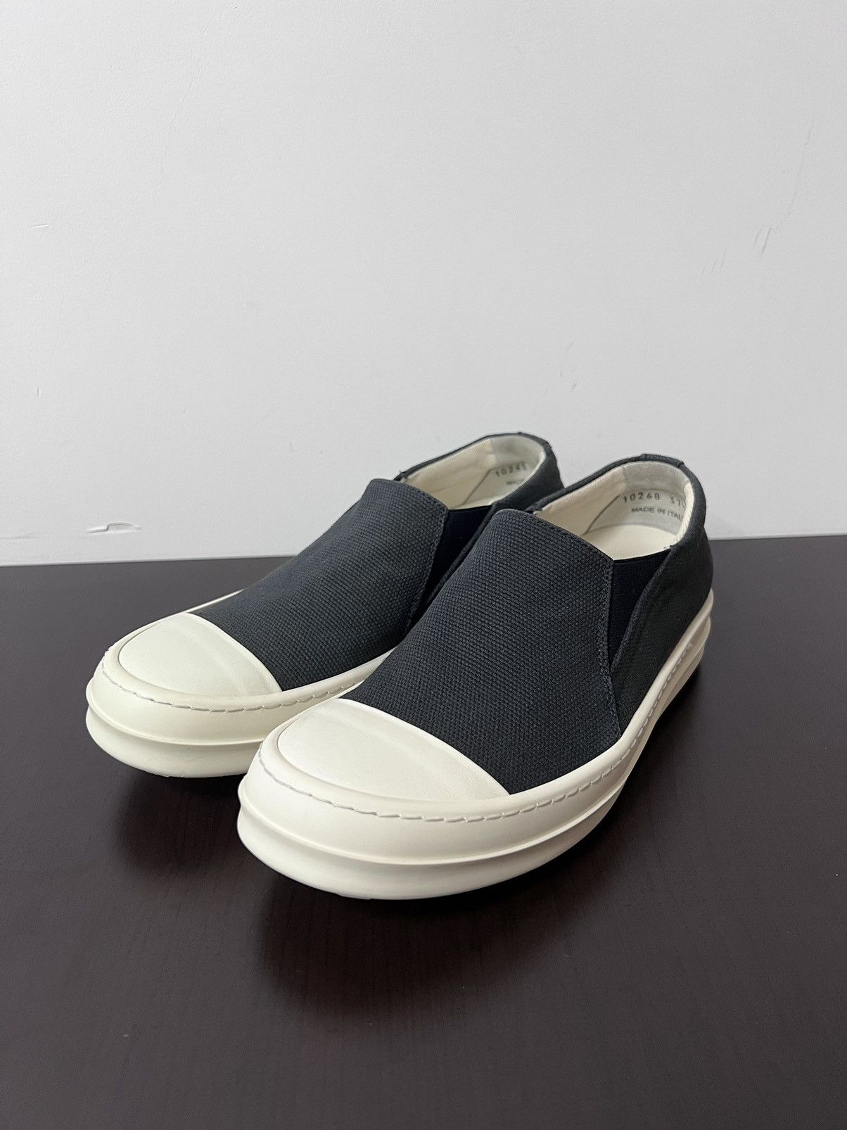 Rick Owens Drkshdw Rick owens drkshdw slip on boat sz37.5 Size US 7.5 / IT 37.5 - 5 Thumbnail