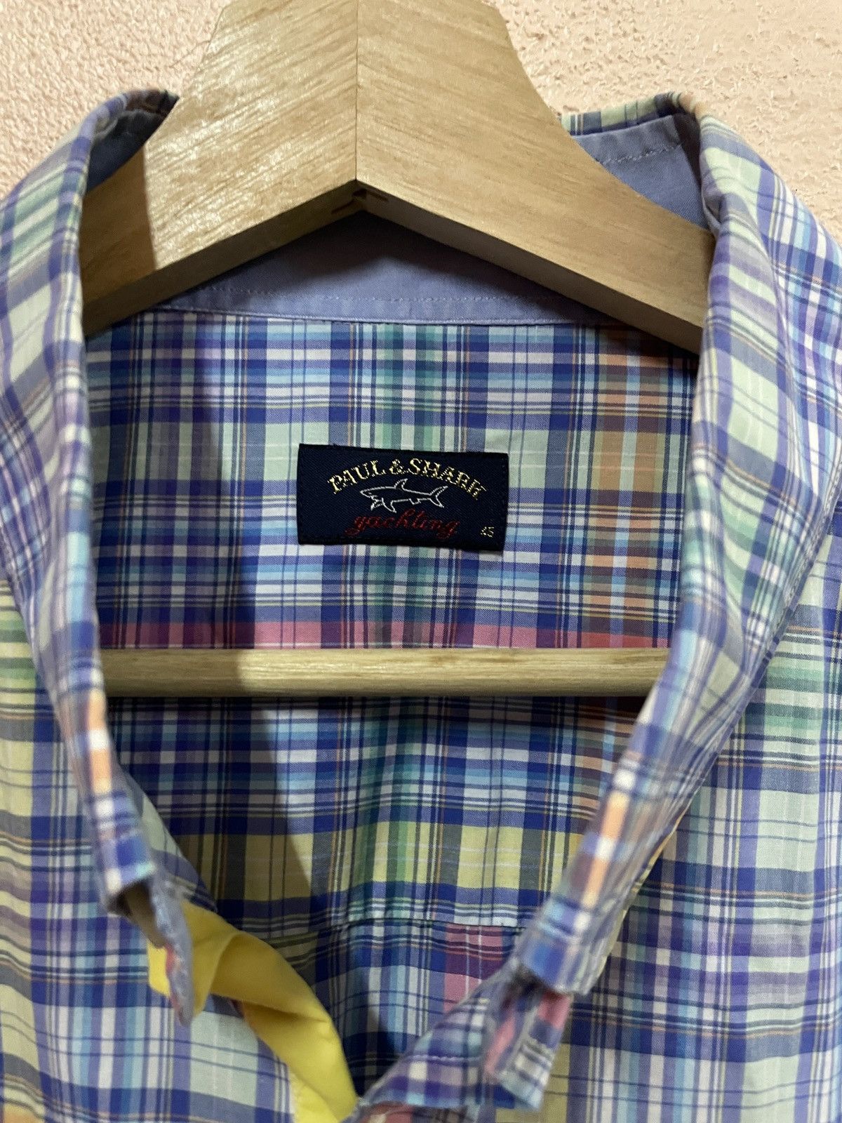 Lil Yachty × Paul & Shark × Vintage Paul & Shark yachting Menswear Madras Check & plaids SZ XXL Size US XXL / EU 58 / 5 - 4 Thumbnail