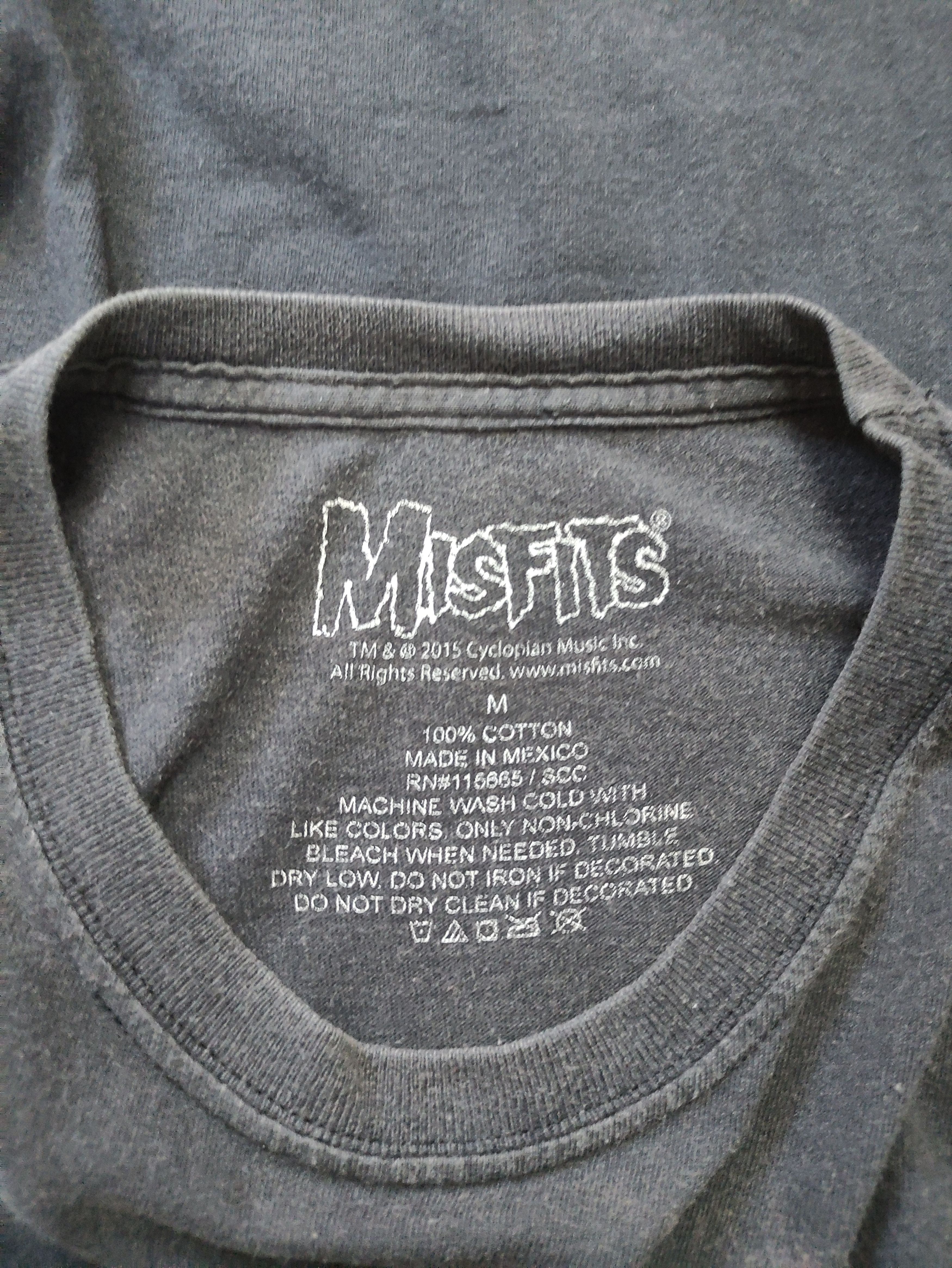 Band Tees Vintage MISFITS classic paisley fiend skull crimson ghost Size US M / EU 48-50 / 2 - 10 Thumbnail