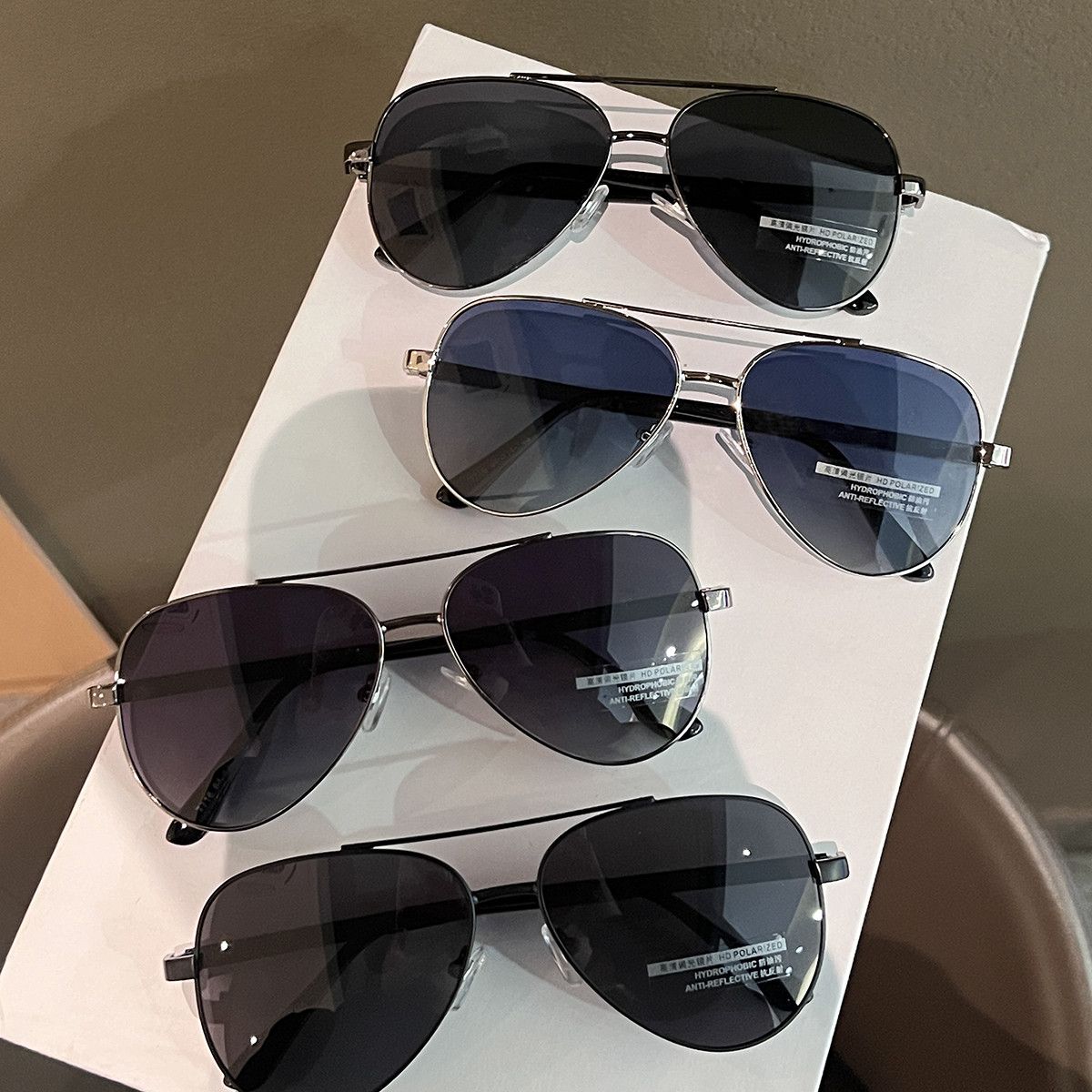 VIBE Retro Street ins style custom avant-garde sunglasses Size ONE SIZE - 2 Thumbnail