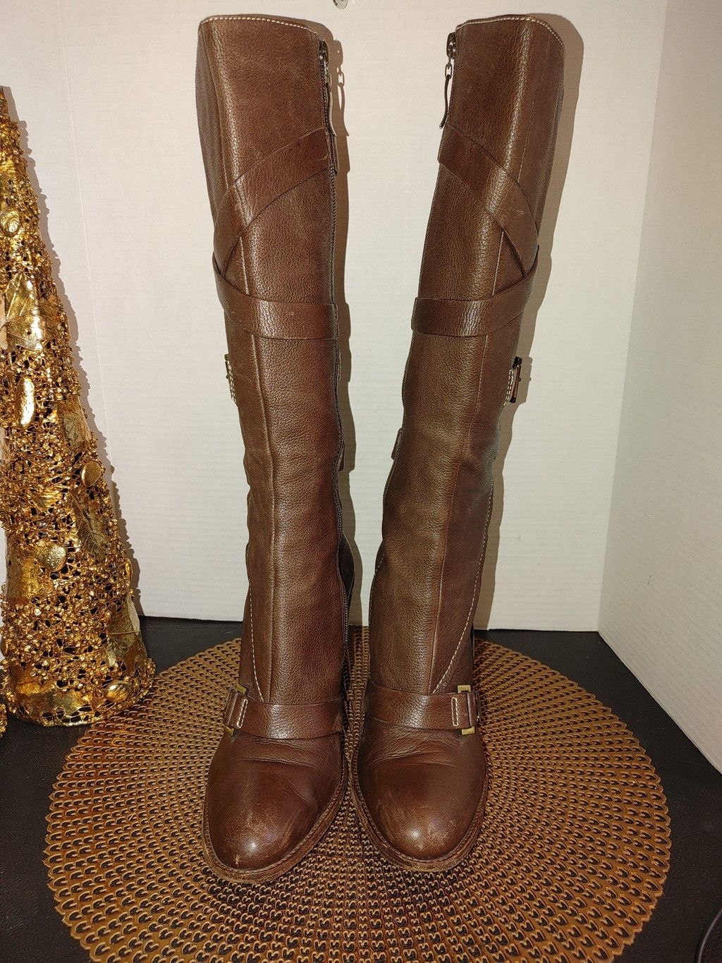 Bcbgmaxazria BCBGMAX Azria Steampunk Style Leather Boots Size 9 Size US 9 / IT 39 - 3 Thumbnail