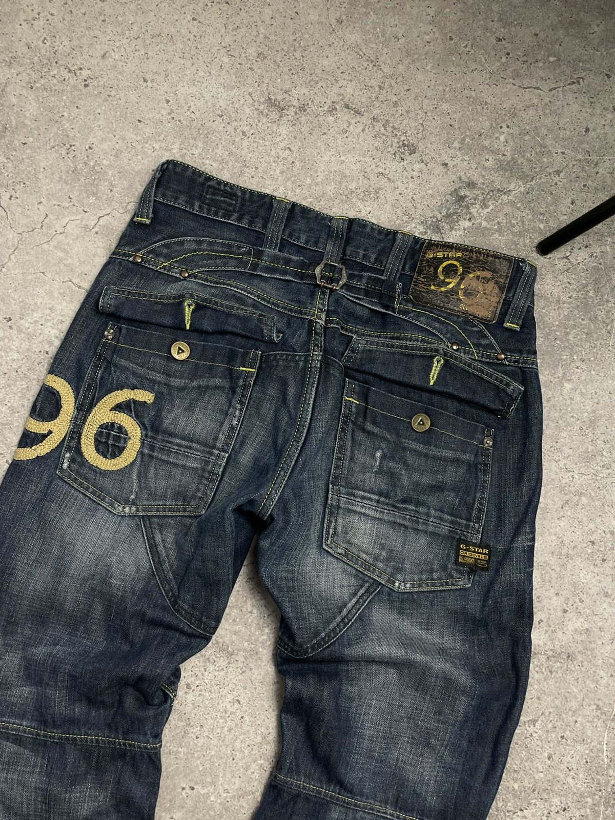 G-Star × Vintage Vintage G Star 96 Denim Jeans Size US 32 / EU 48 - 2 Thumbnail