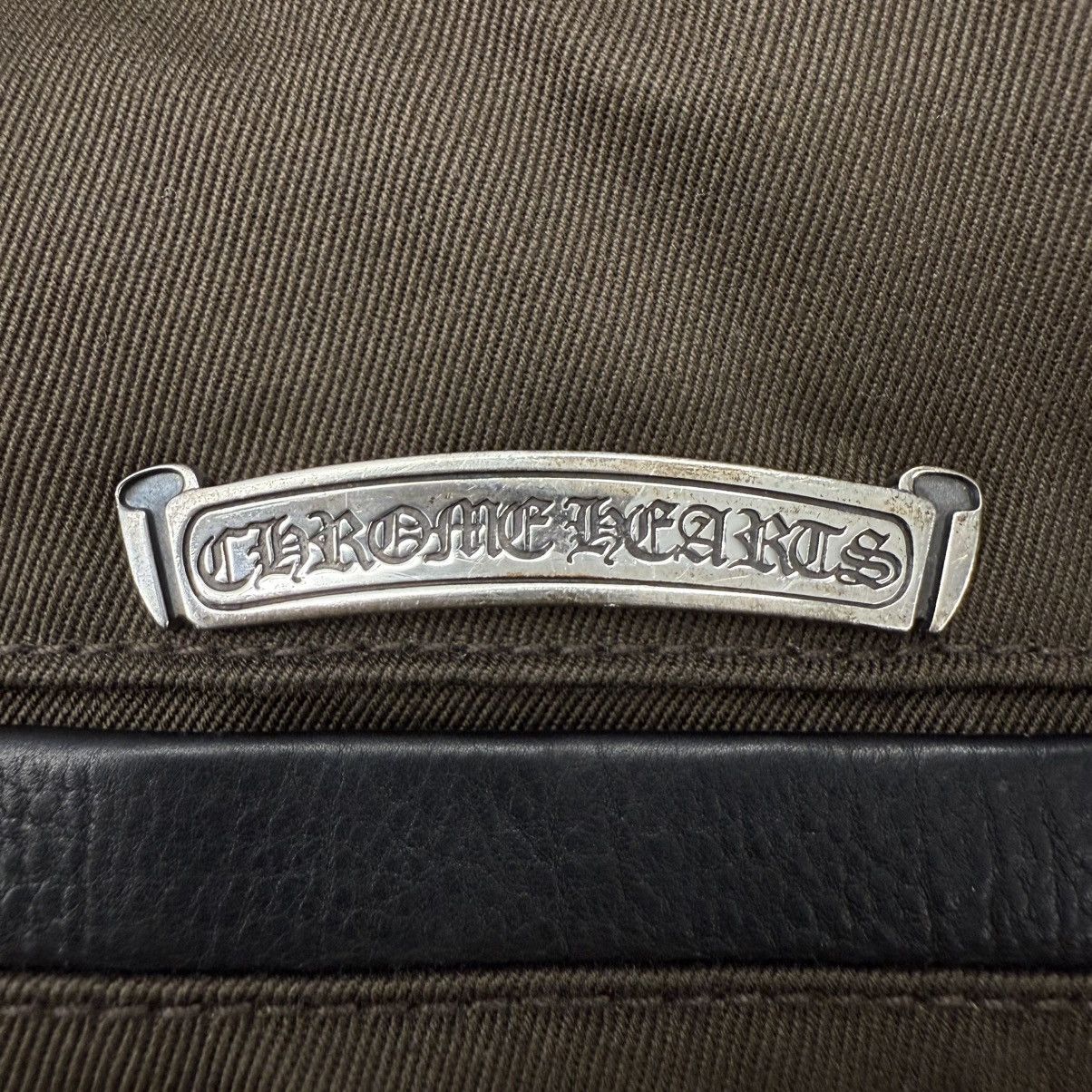 Chrome Hearts Chrome Hearts Brown Chino Cheetah Leopard Patches Size US 31 - 8 Thumbnail