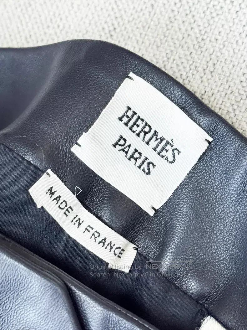 Hermes Hermes Orange mixed-color plaid and leather silver buckle Size 24" / US 00 / IT 34 - 5 Thumbnail