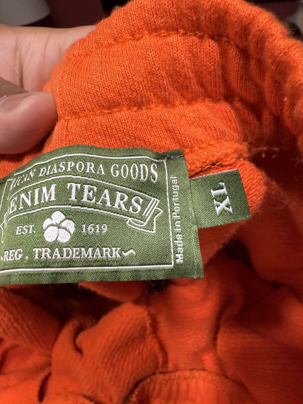 DENIM TEARS Denim Tears Orange Shorts Size XL Size US 36 / EU 52 - 8 Thumbnail