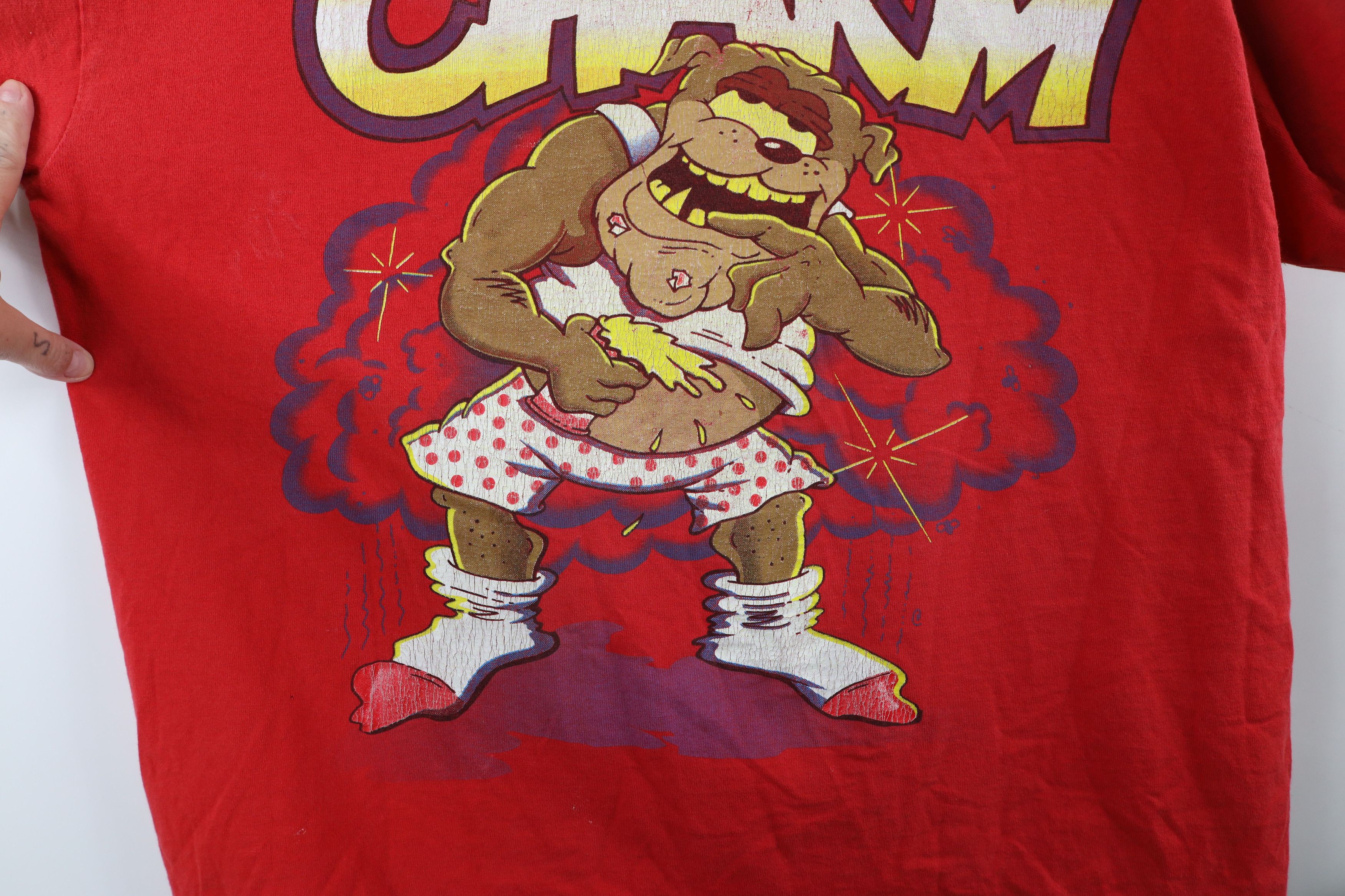 Vintage Vintage 90s Streetwear The Duke of Charm Monster T-Shirt USA Size US XL / EU 56 / 4 - 5 Thumbnail