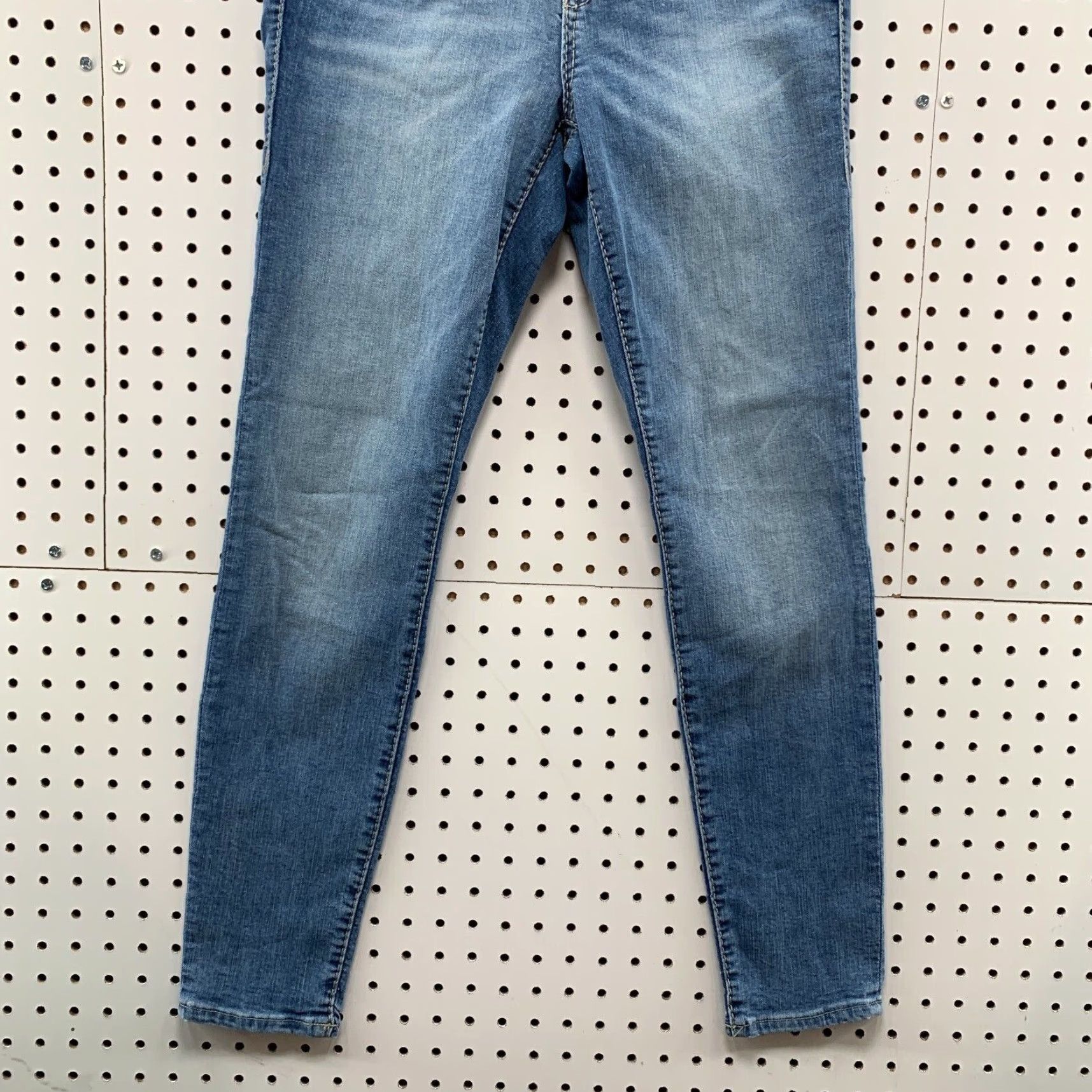 True Religion VINTAGE True Religion Halle Jeans Womens Size 27 Fits 30X28 Mid Rise Skinny Blue Denim Solid Size 27" / US 4 / IT 40 - 5 Thumbnail