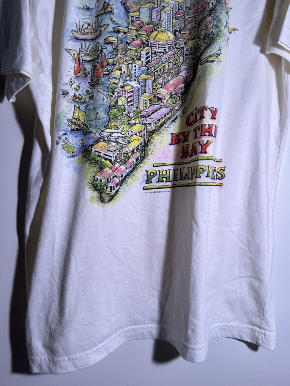 Vintage 90’s 2000’s Y2K VTG Vintage Manila Philippines Souvenir Tee Size US XL / EU 56 / 4 - 5 Thumbnail