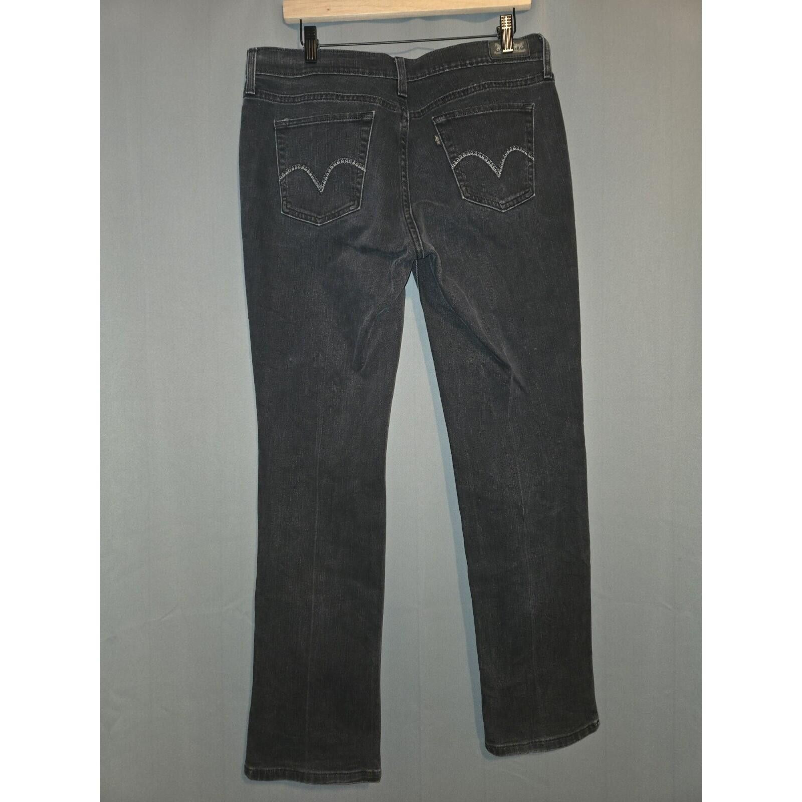 Levi's Levis 505 Straight Leg Jeans Womens 12M W31 L32 Size 31" - 2 Thumbnail