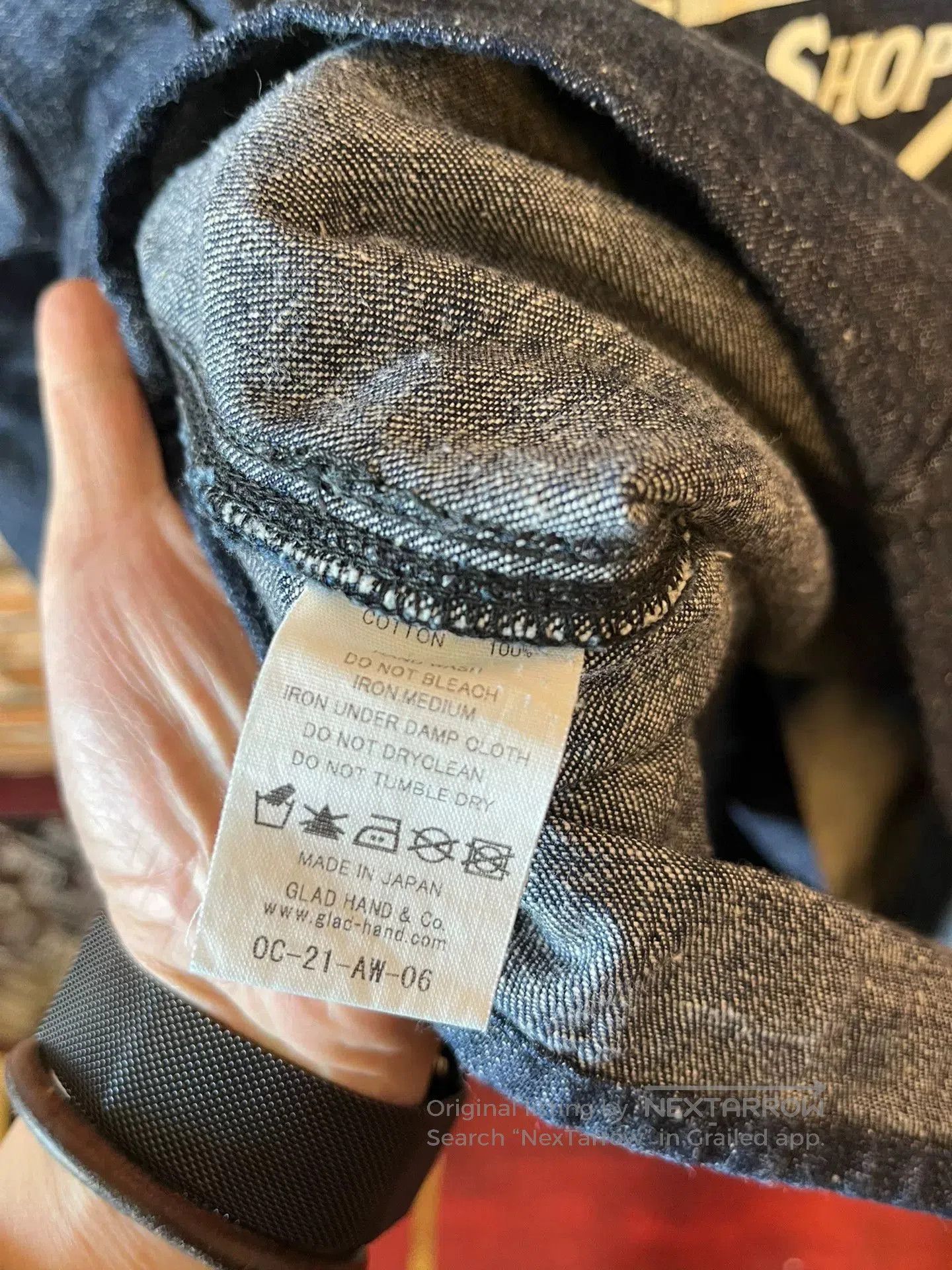 Other OLD CROW Gladhand Denim Jacket. Size US S / EU 44-46 / 1 - 5 Thumbnail
