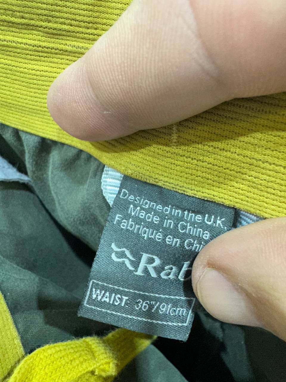 Rab Rab Mens Capstone Pants Vintage Trousers Size US 36 / EU 52 - 15 Thumbnail