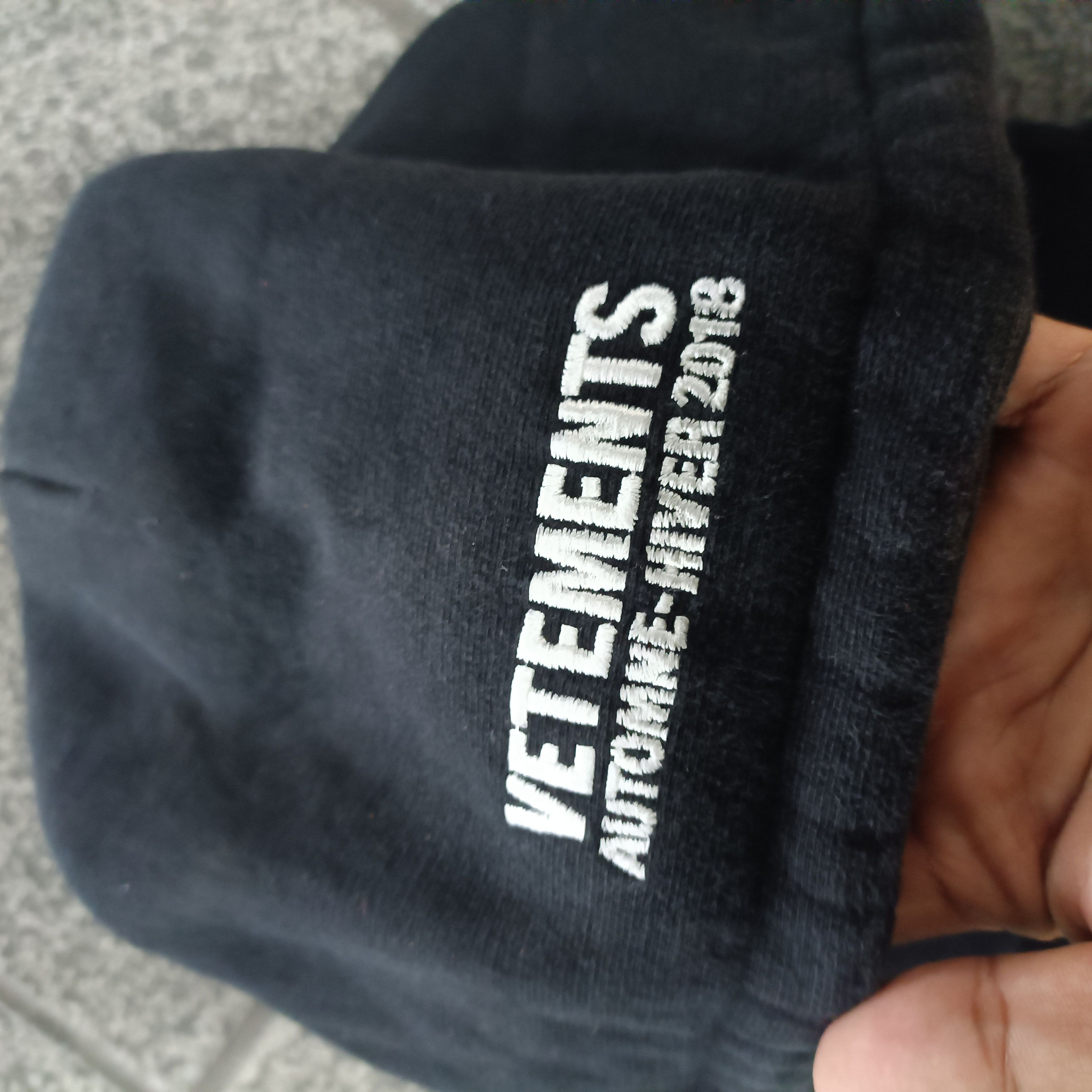 Vetements Vetement heavy metal tour logo hoodie rare Size US S / EU 44-46 / 1 - 6 Thumbnail