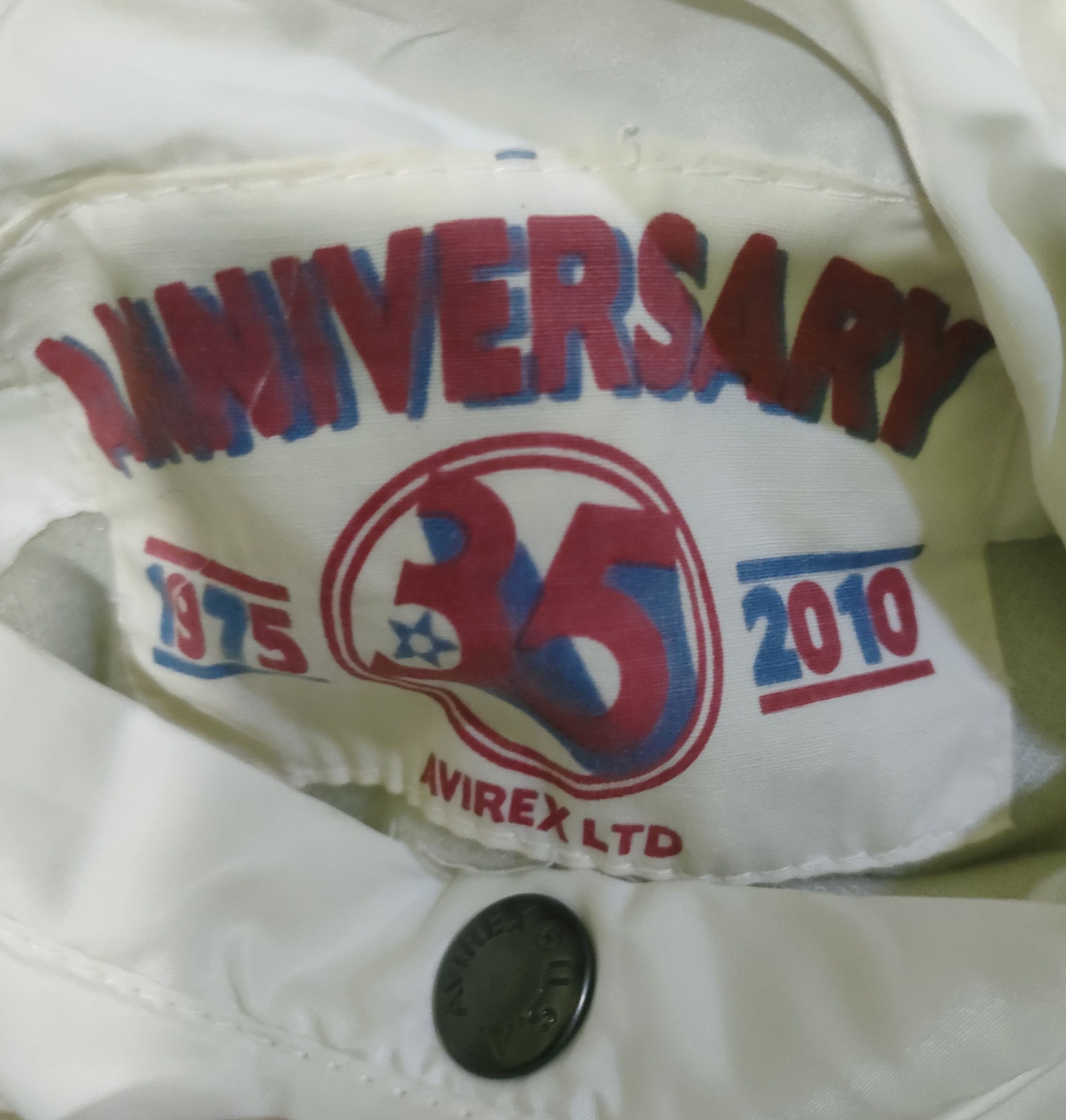 Avirex Avirex Flight Jacket Distressed 35th Anniversary 1975-2010 Size US XL / EU 56 / 4 - 10 Thumbnail