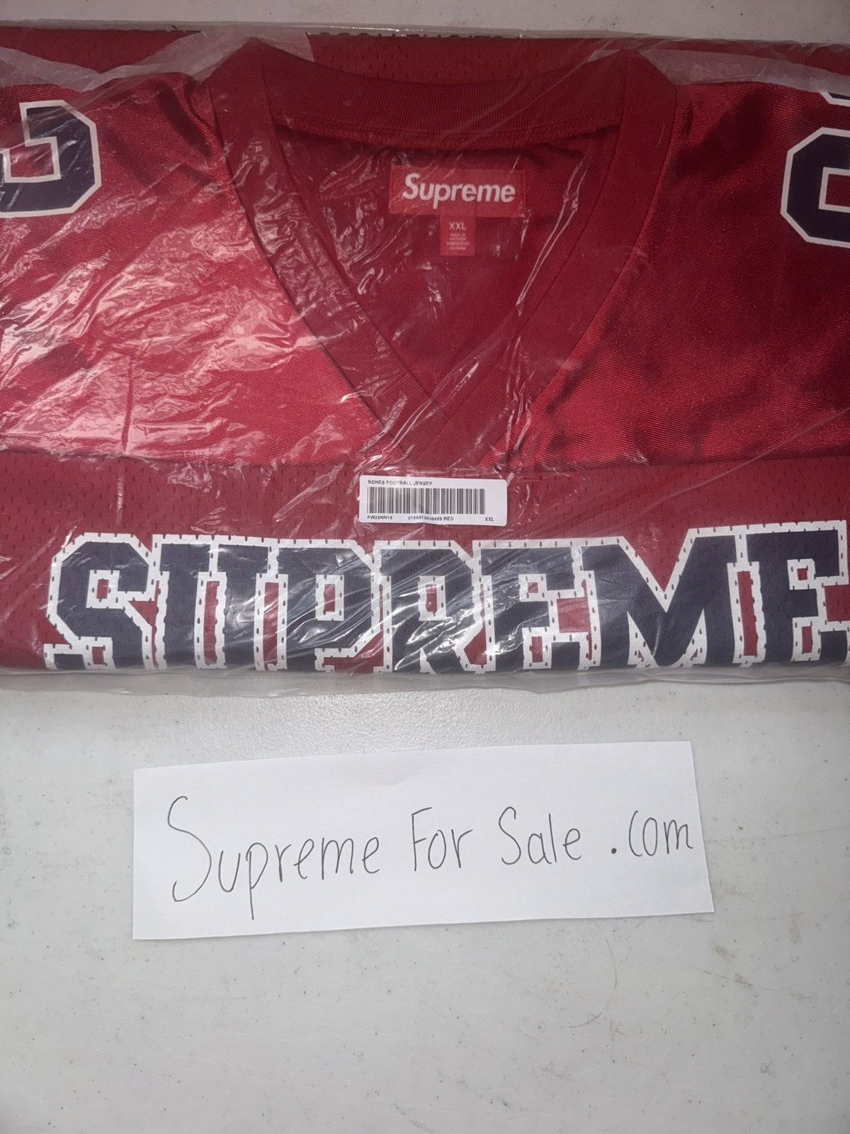 Supreme Supreme Bones Football Jersey Size US XXL / EU 58 / 5 - 4 Thumbnail