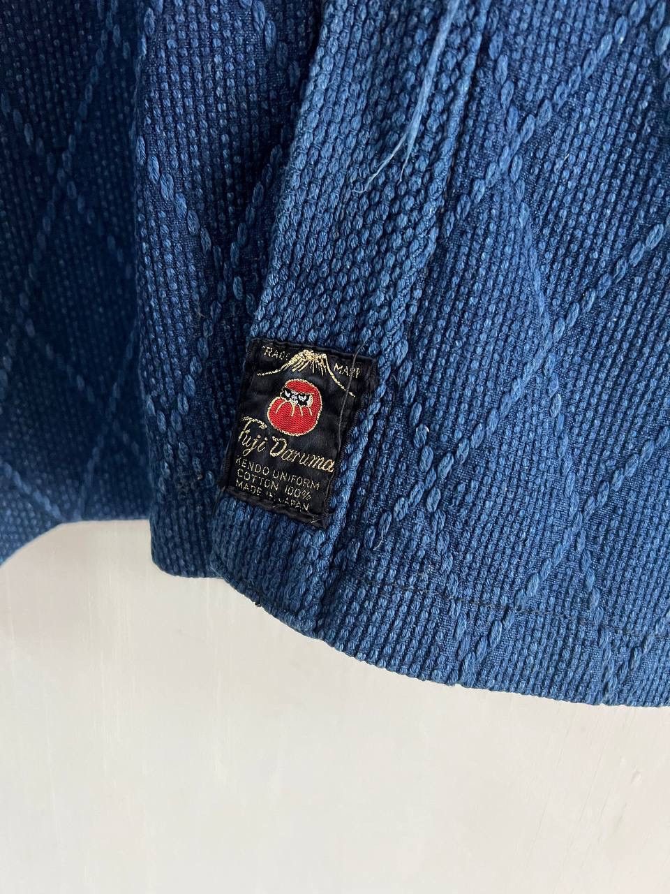 Vintage Vintage Kendo Boro Fuji Daruma Dyed Kimono Jacket Size US L / EU 52-54 / 3 - 10 Thumbnail