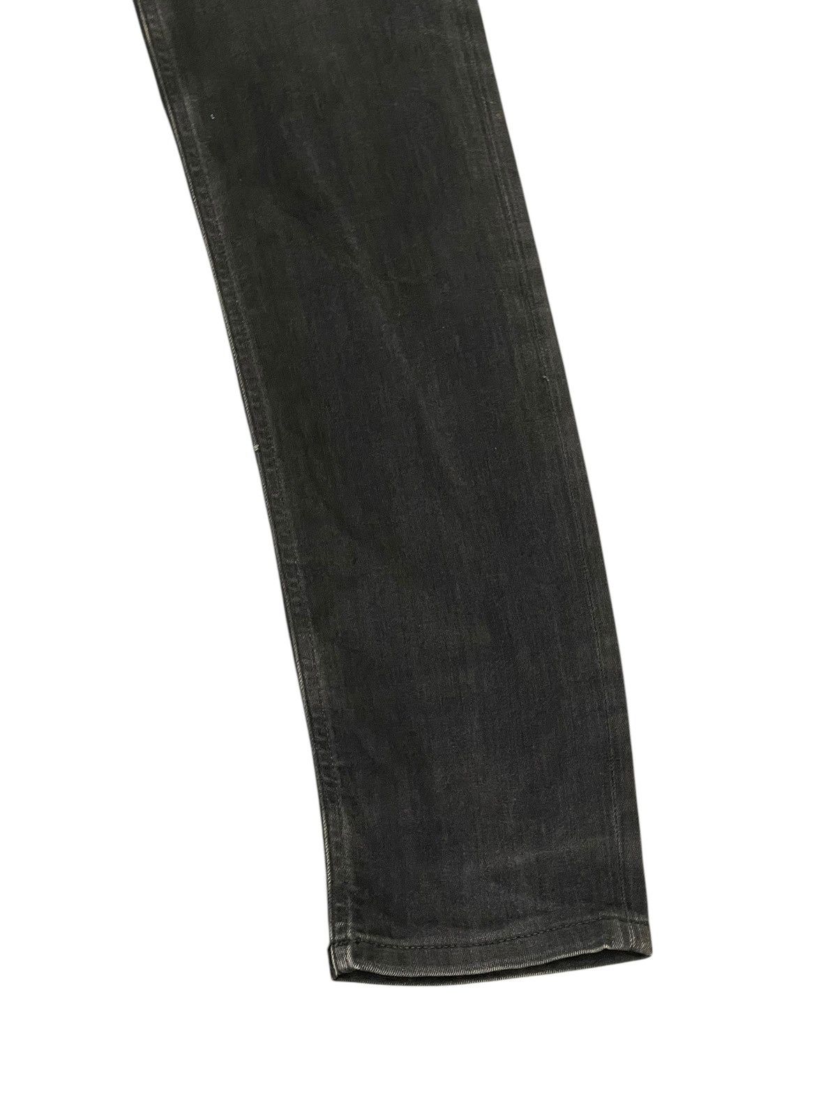 Neil Barrett Skinny Jeans Neil Barrett Italy Stretch Faded Black 1🟦0 Size US 32 / EU 48 - 3 Thumbnail