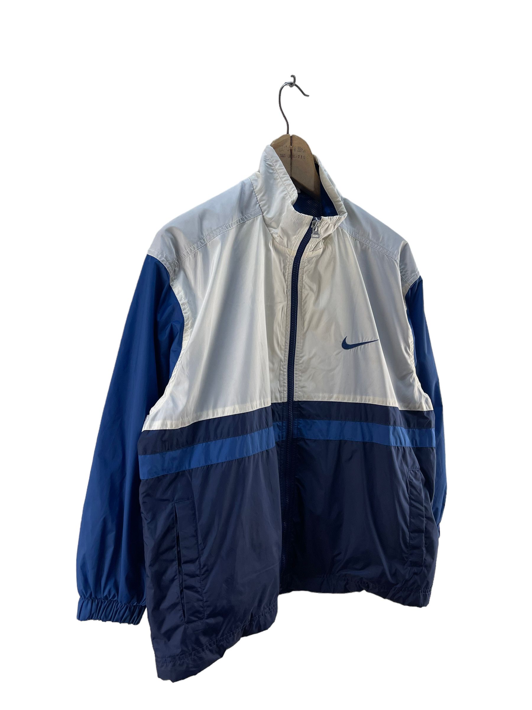 Nike Vintage Nike Swoosh Windbreaker Jacket Size S / US 4 / IT 40 - 4 Thumbnail
