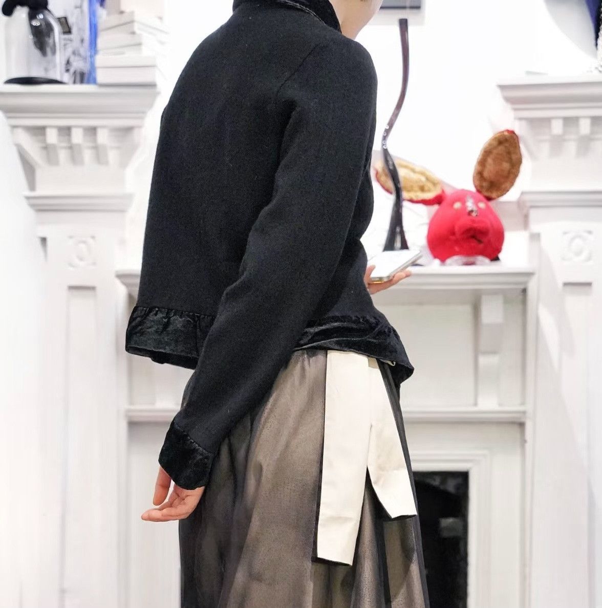 Comme des Garcons Comme des Garcons sizeF Lotus Flower Collar Shirt| Size M / US 6-8 / IT 42-44 - 9 Thumbnail